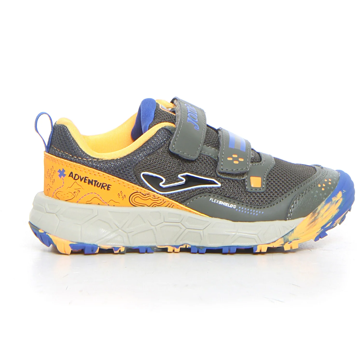 Adventure jr 2523 scarpa da trekking bambino verde