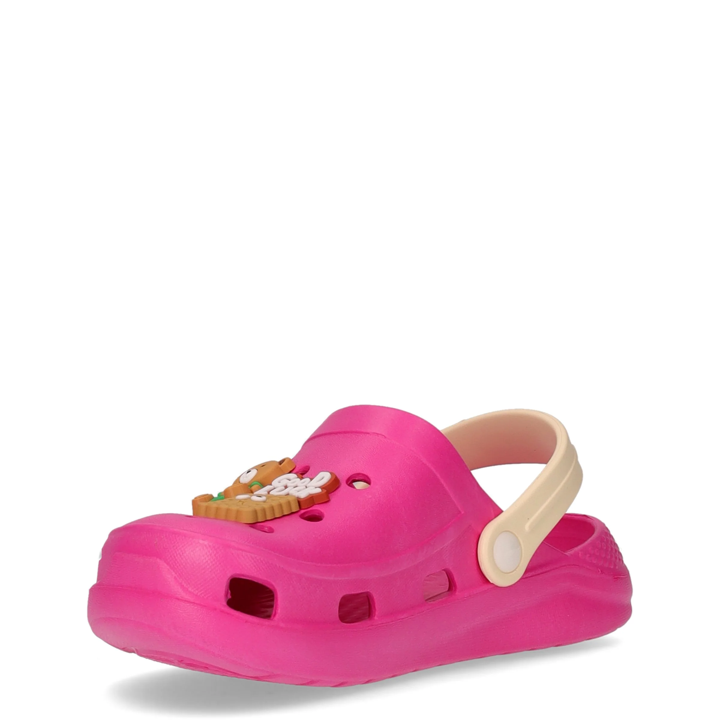 Froc Jr 2513 ciabatta di gomma bambina rosa beige - Image 3