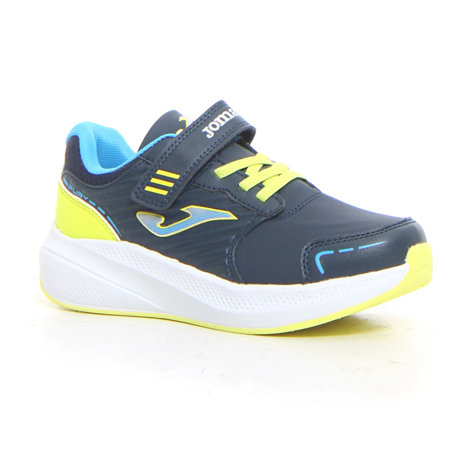 Fury jr 2403 sneaker bambino marino amarillo - Image 2