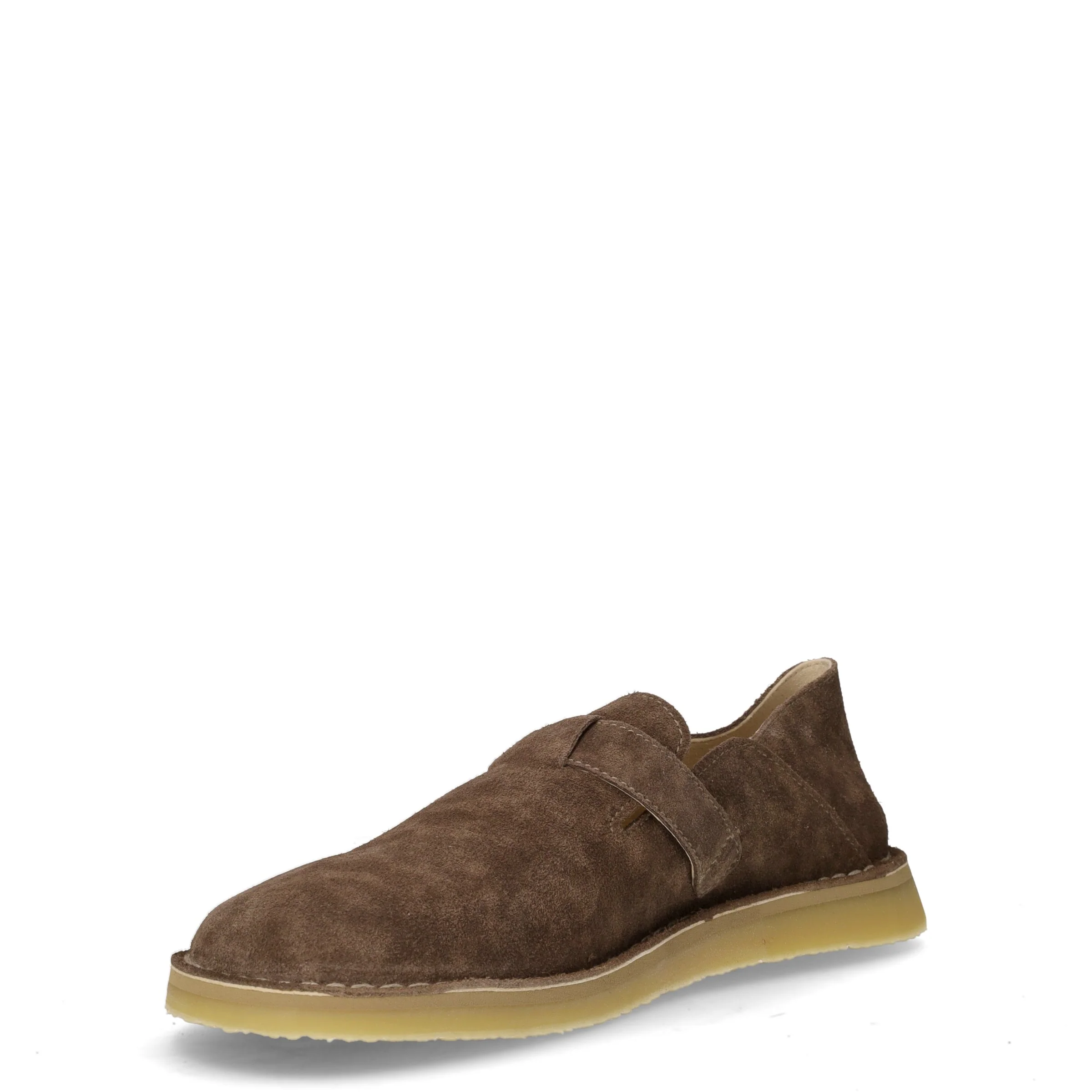 Mocassino sportivo in pelle grigio topo - Image 3