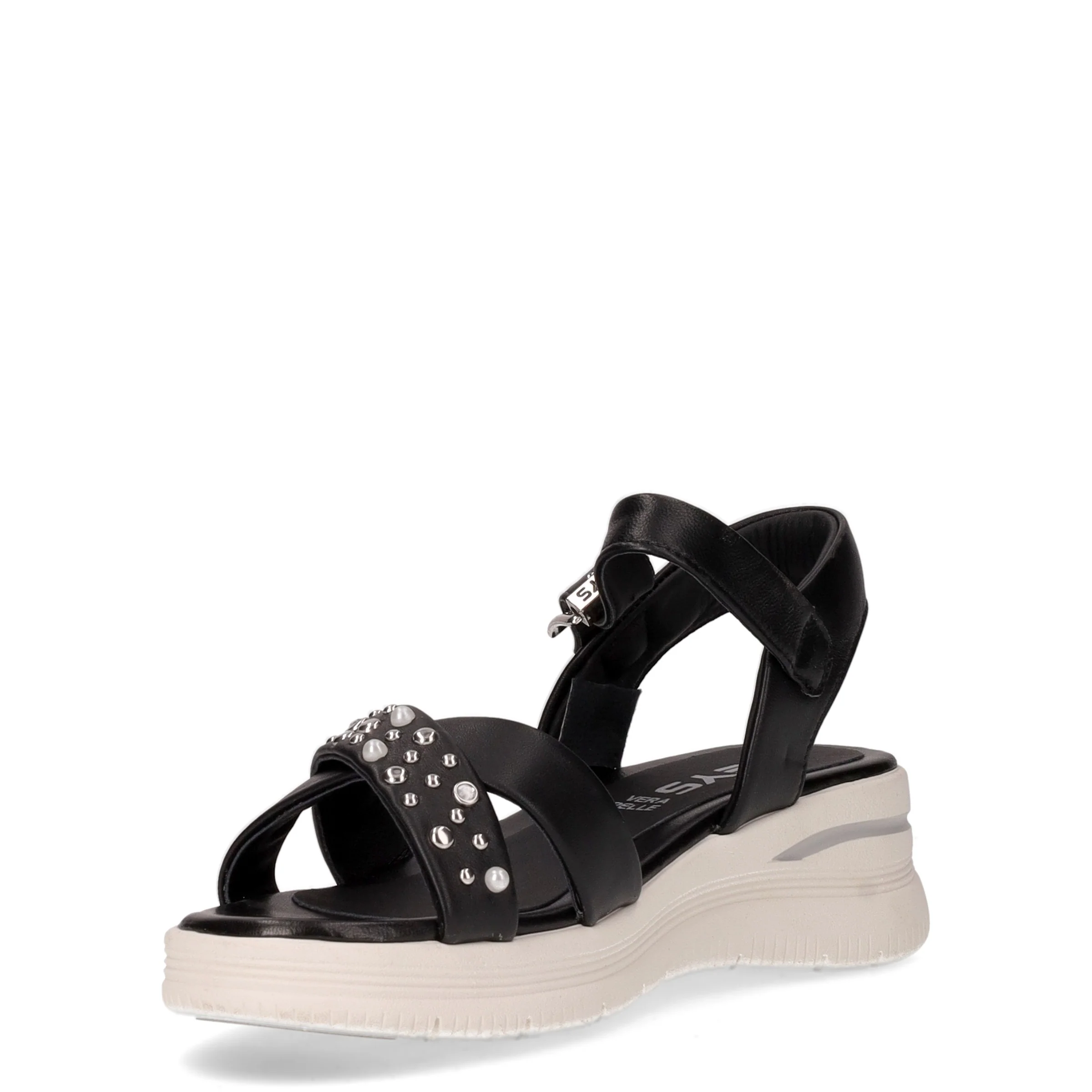 Sandalo con zeppa black - Image 3