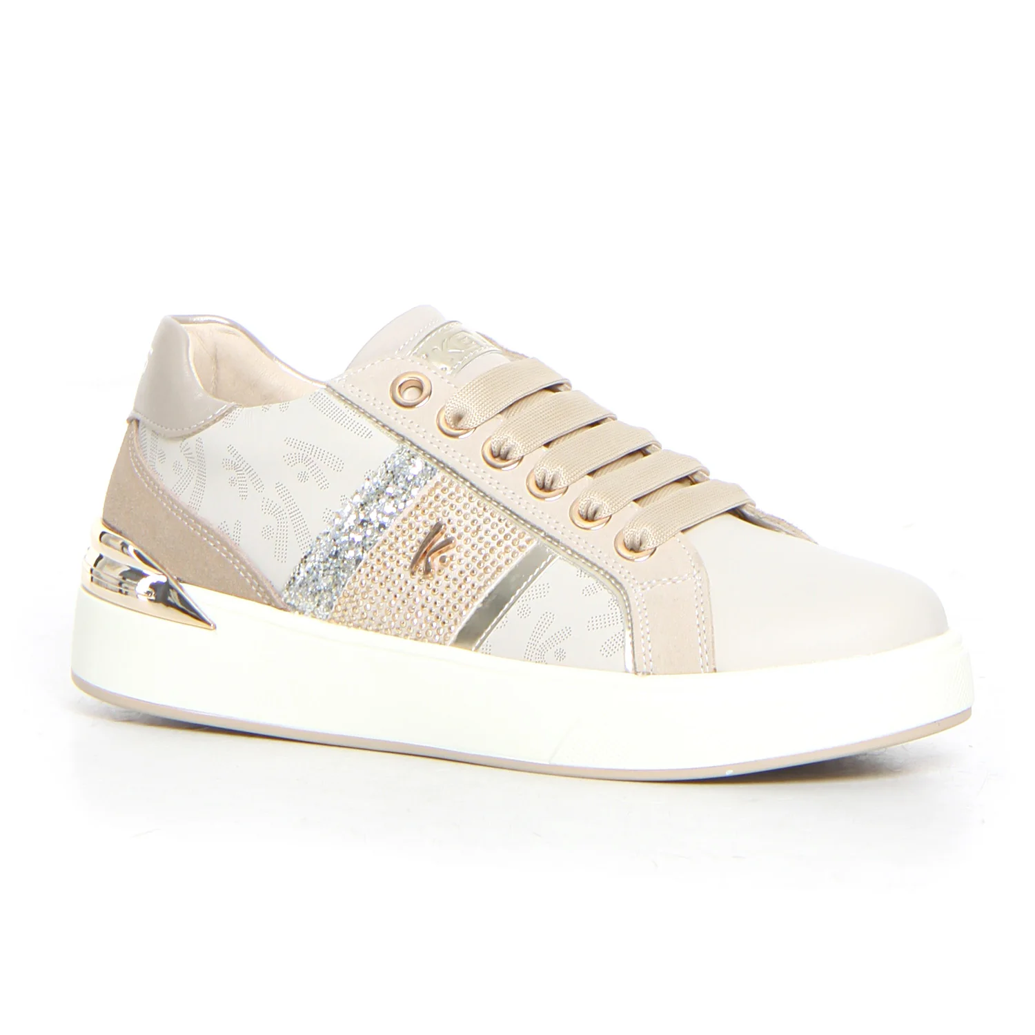 Sneaker beige gold - Image 2