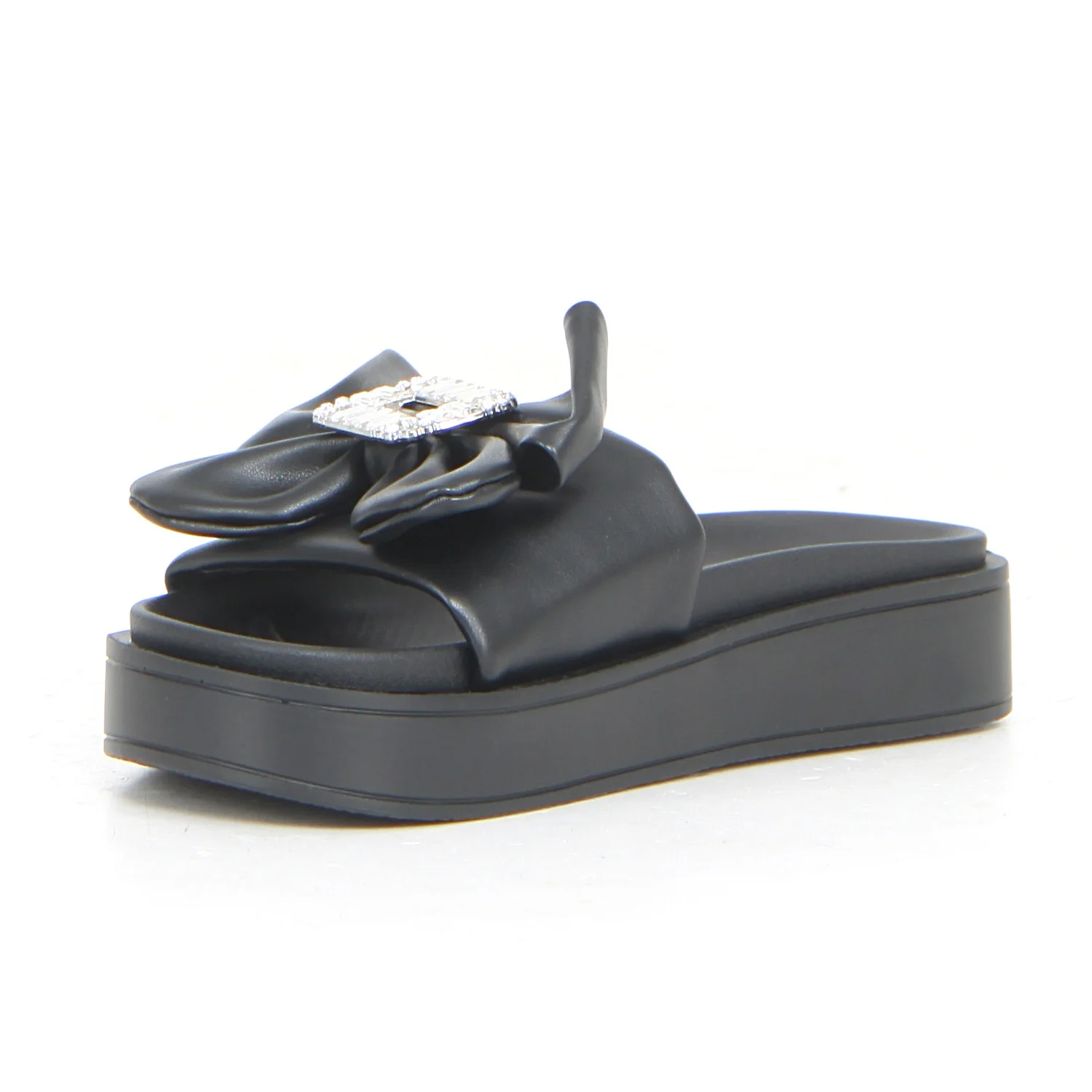 Ciabatta con platform black - Image 3