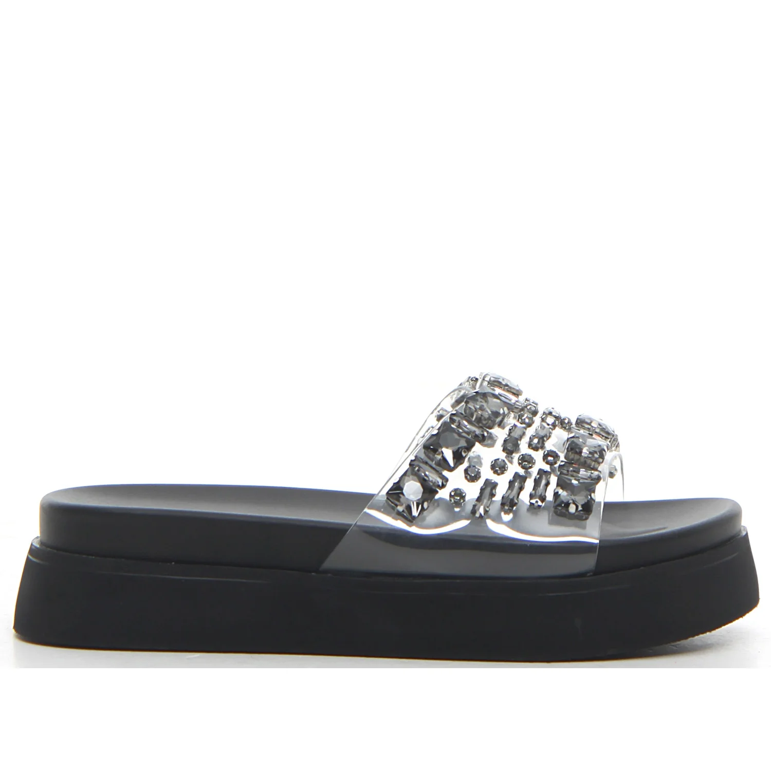 Ciabatta con platform black