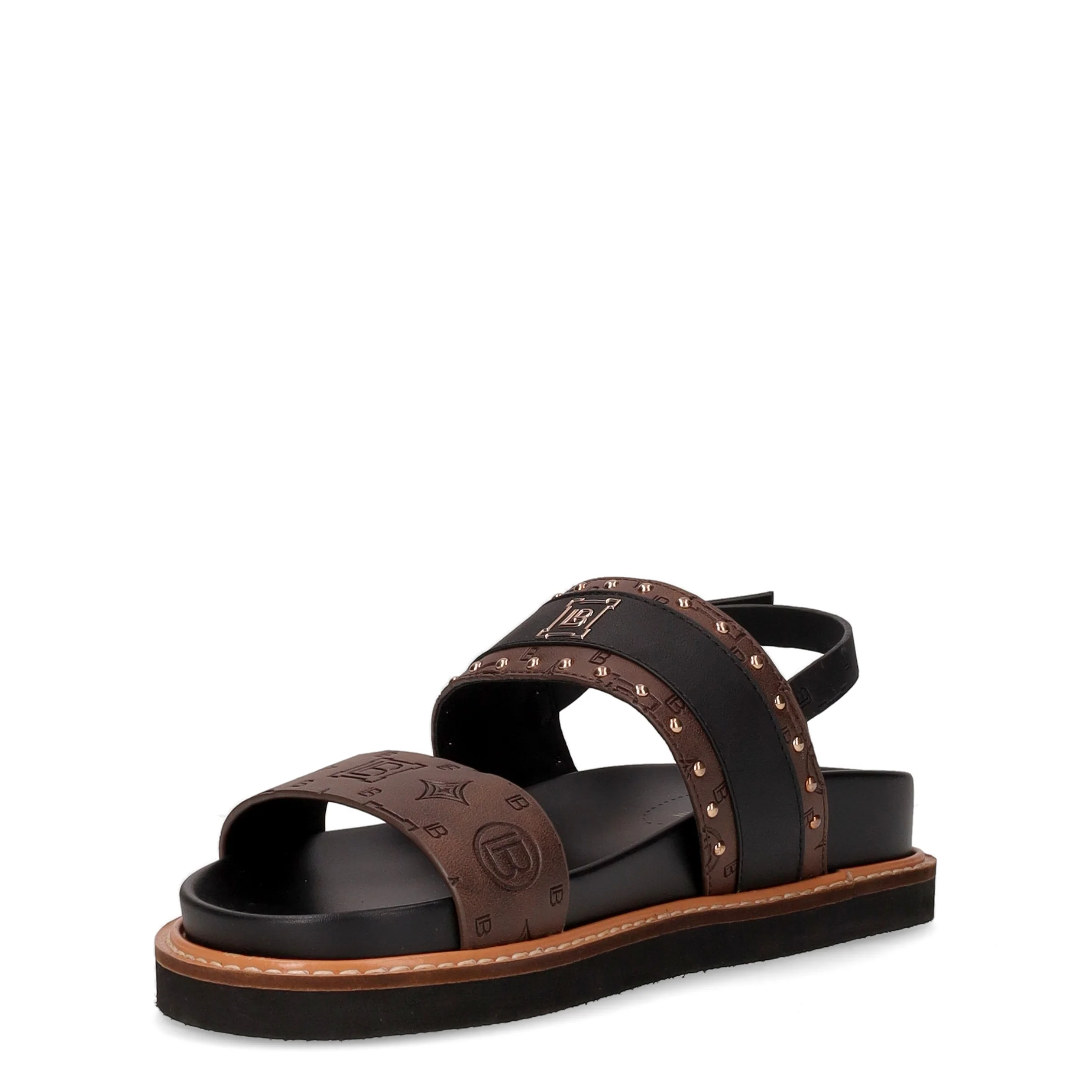 Sandalo con zeppa dark brown - Image 3
