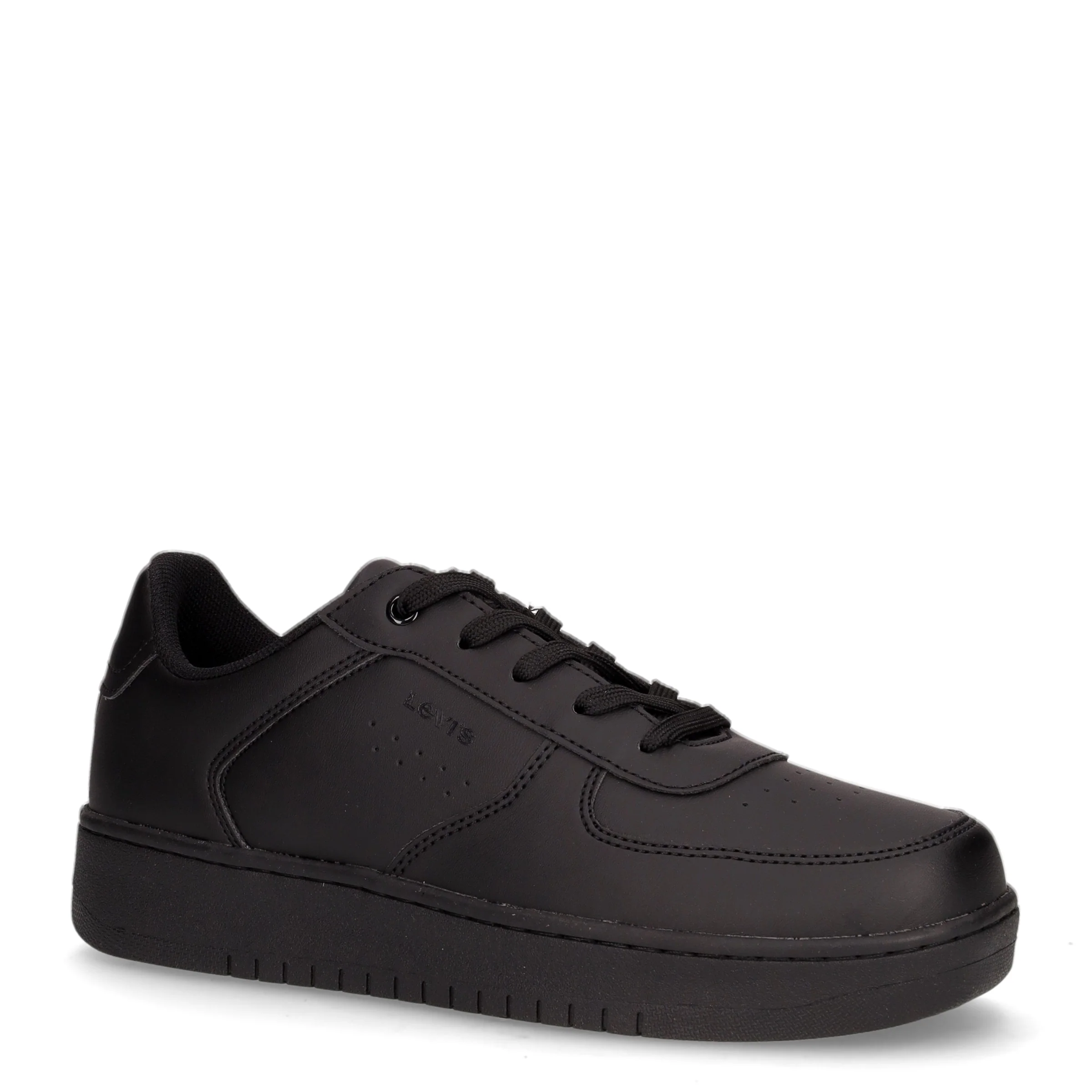 Sneaker da ragazzo in ecopelle nero - Image 2