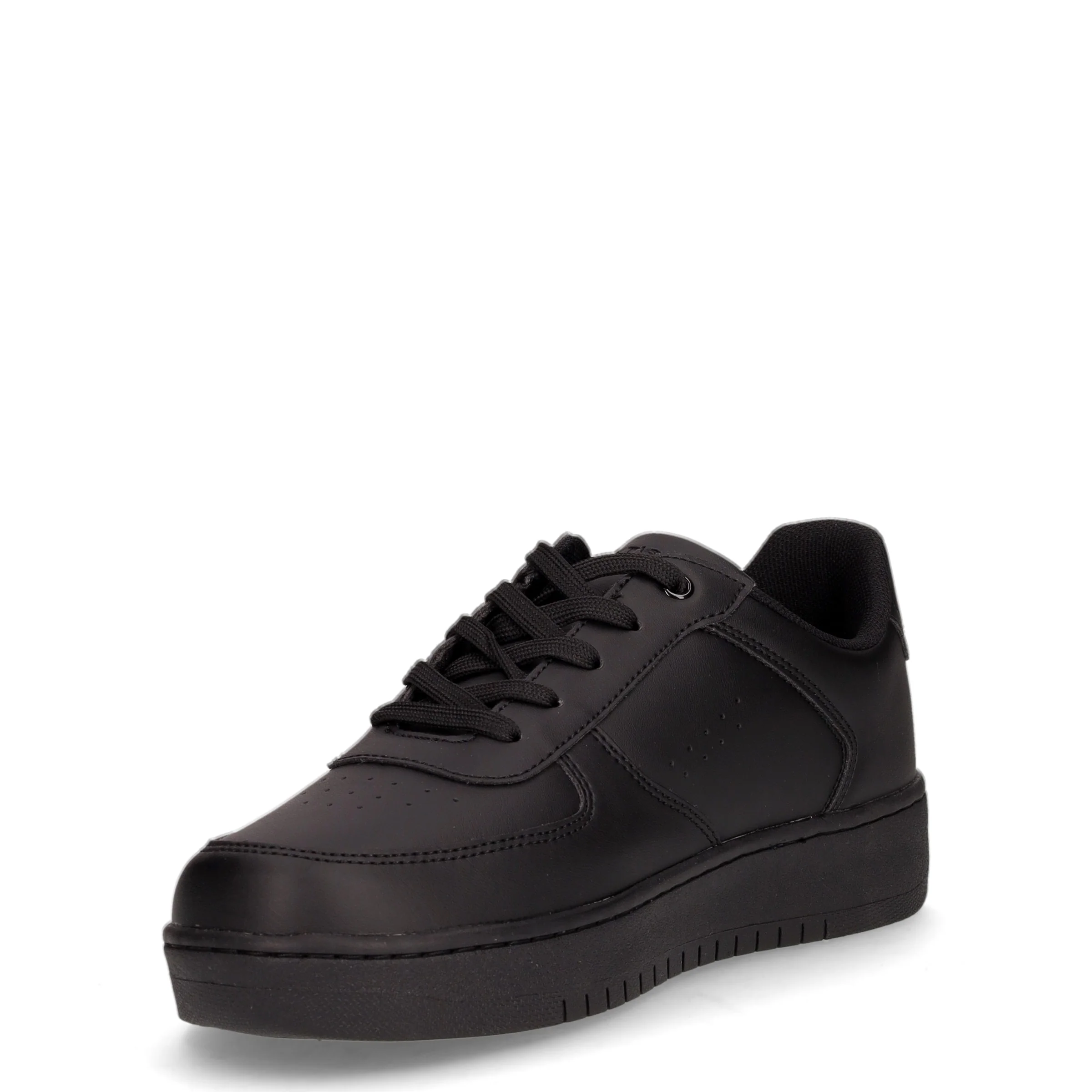 Sneaker da ragazzo in ecopelle nero - Image 3