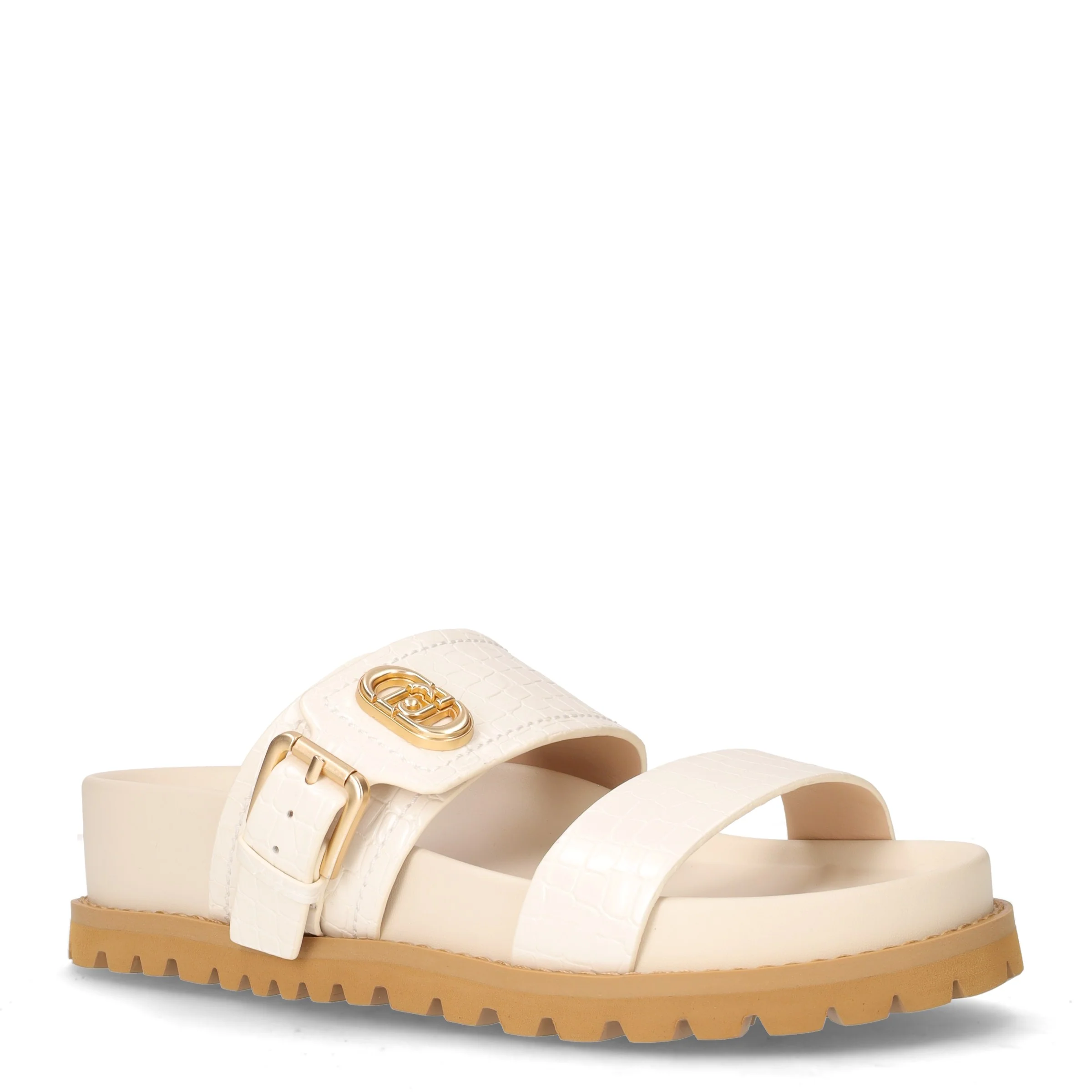 Livia 02 ciabatta in ecopelle con platform cocco - Image 2