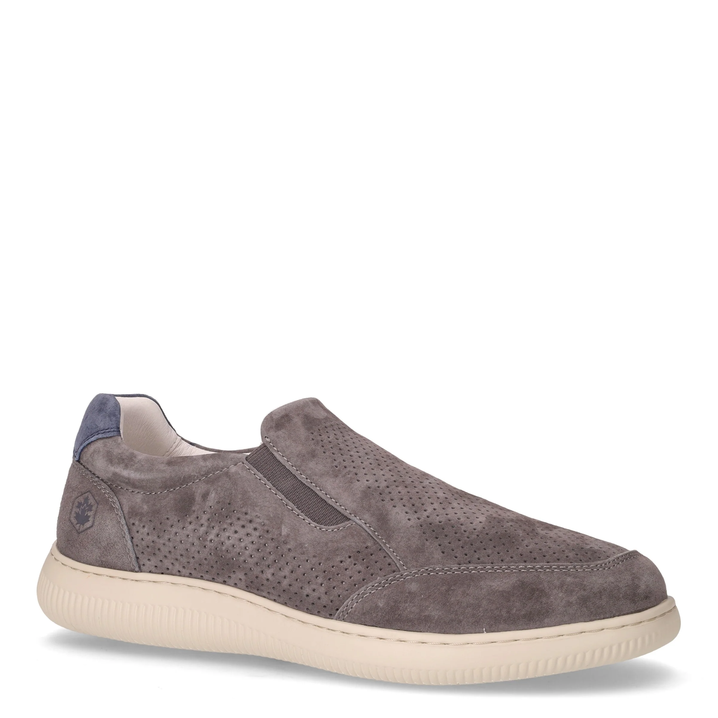 Evo mocassino sportivo in pelle grigio - Image 2