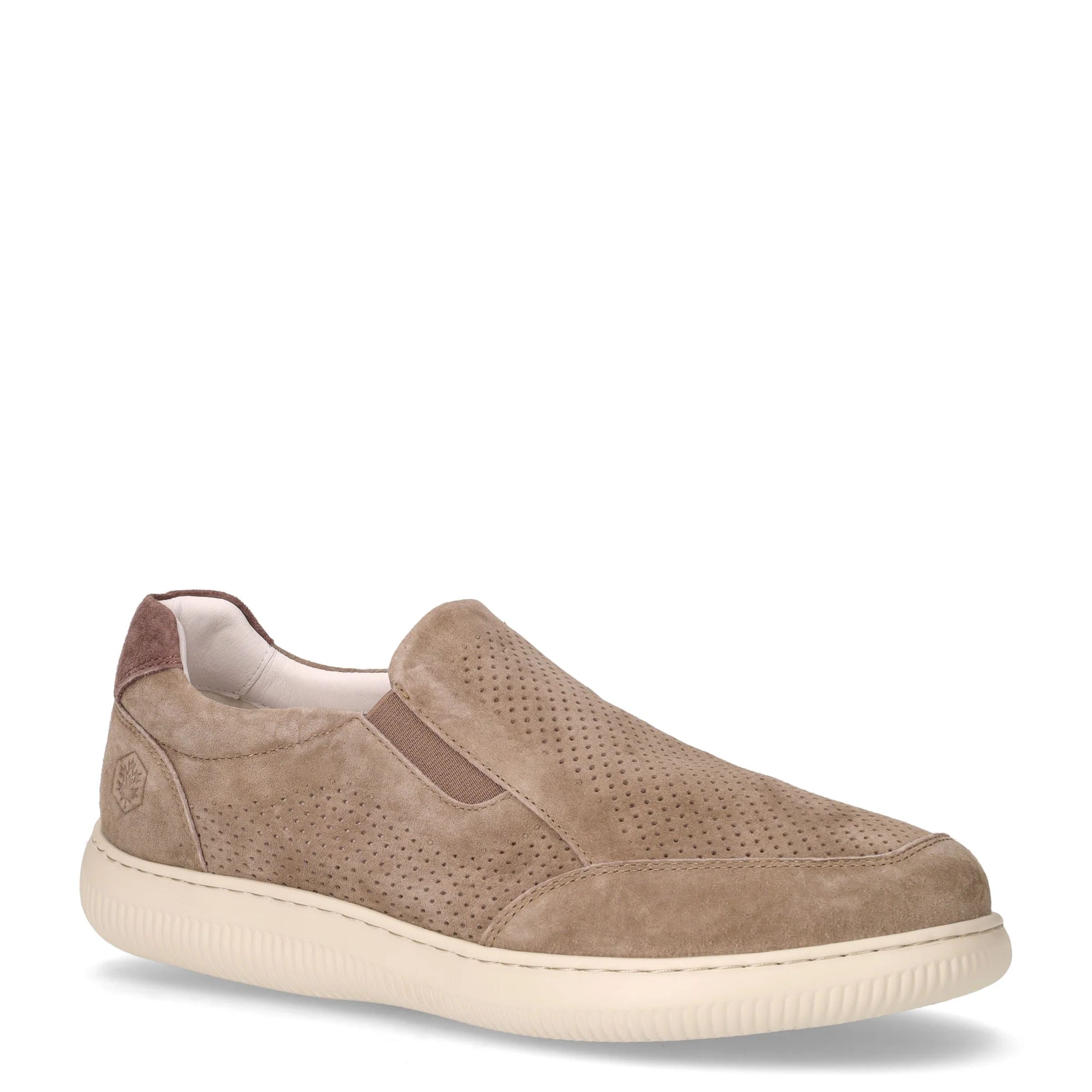 Evo mocassino sportivo in pelle mandorla taupe - Image 2