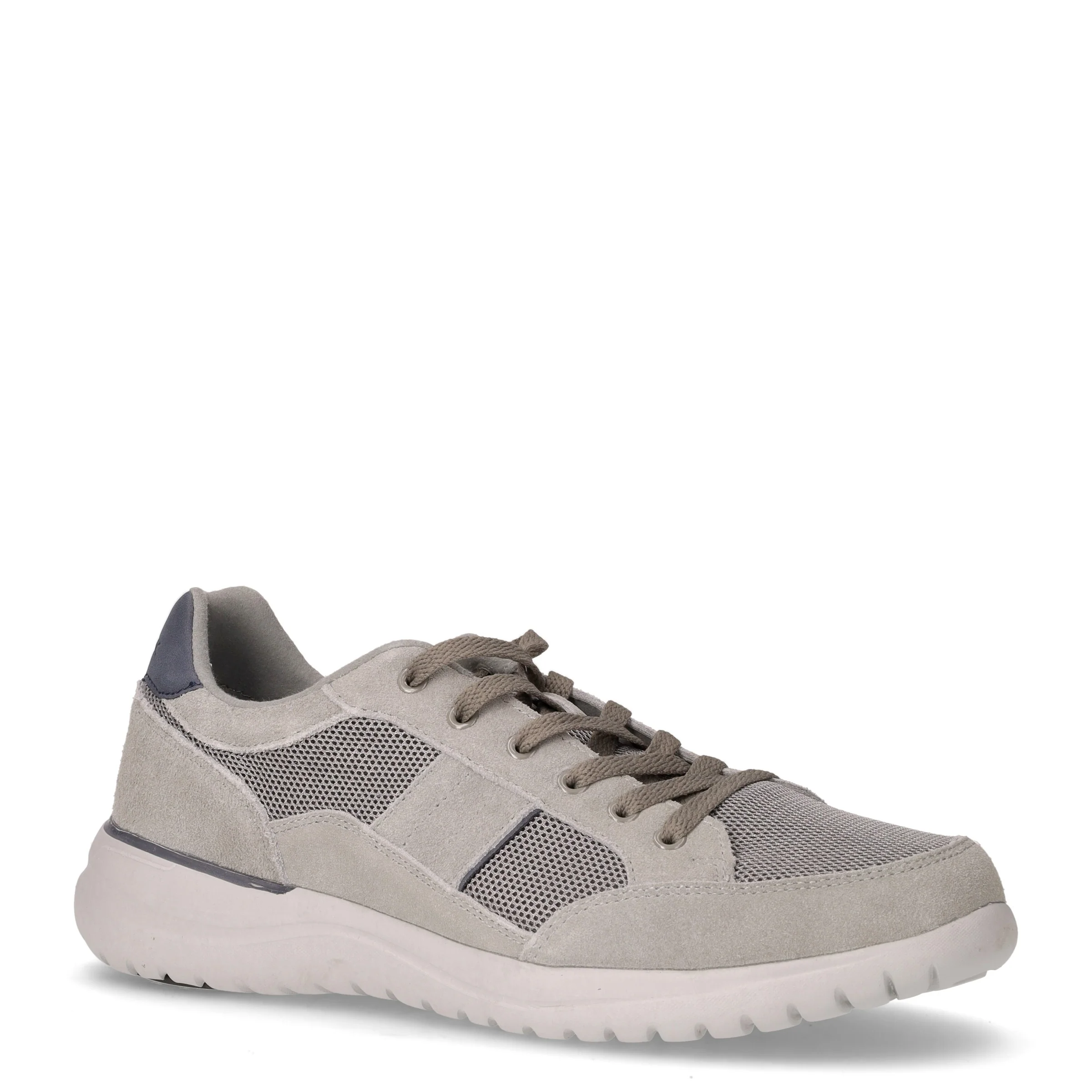 Lee sneaker in pelle e tessuto grigio - Image 2