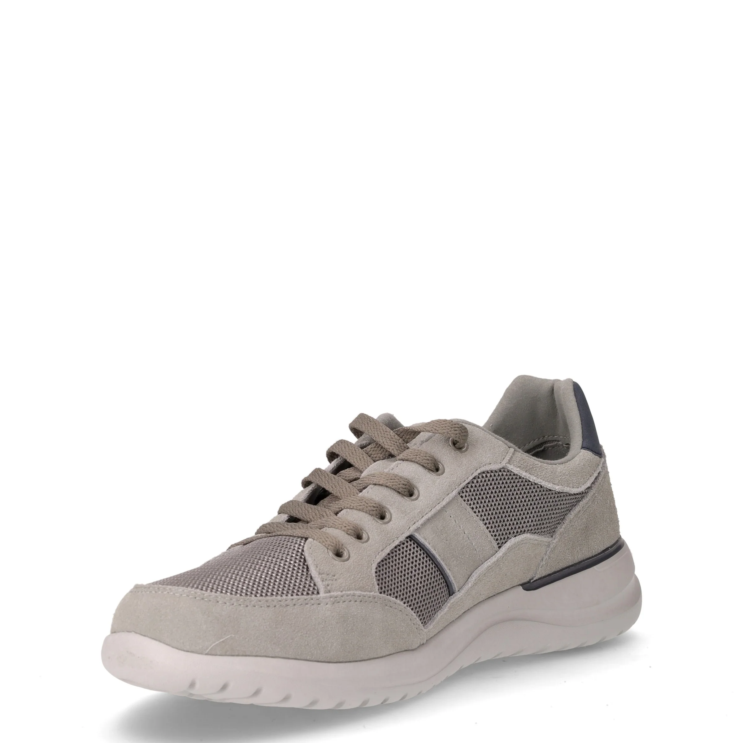 Lee sneaker in pelle e tessuto grigio - Image 3