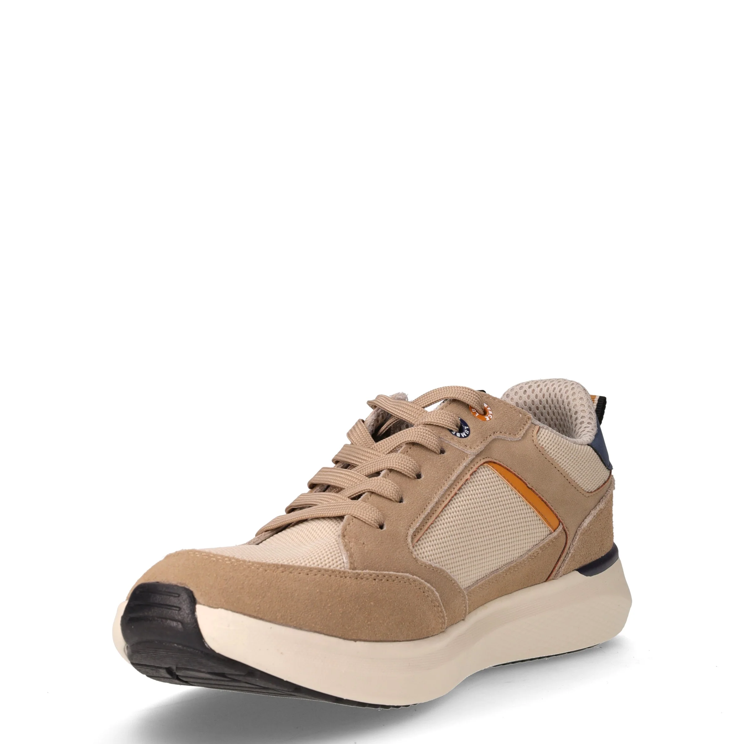 Neil sneaker in tessuto e pelle beige - Image 3