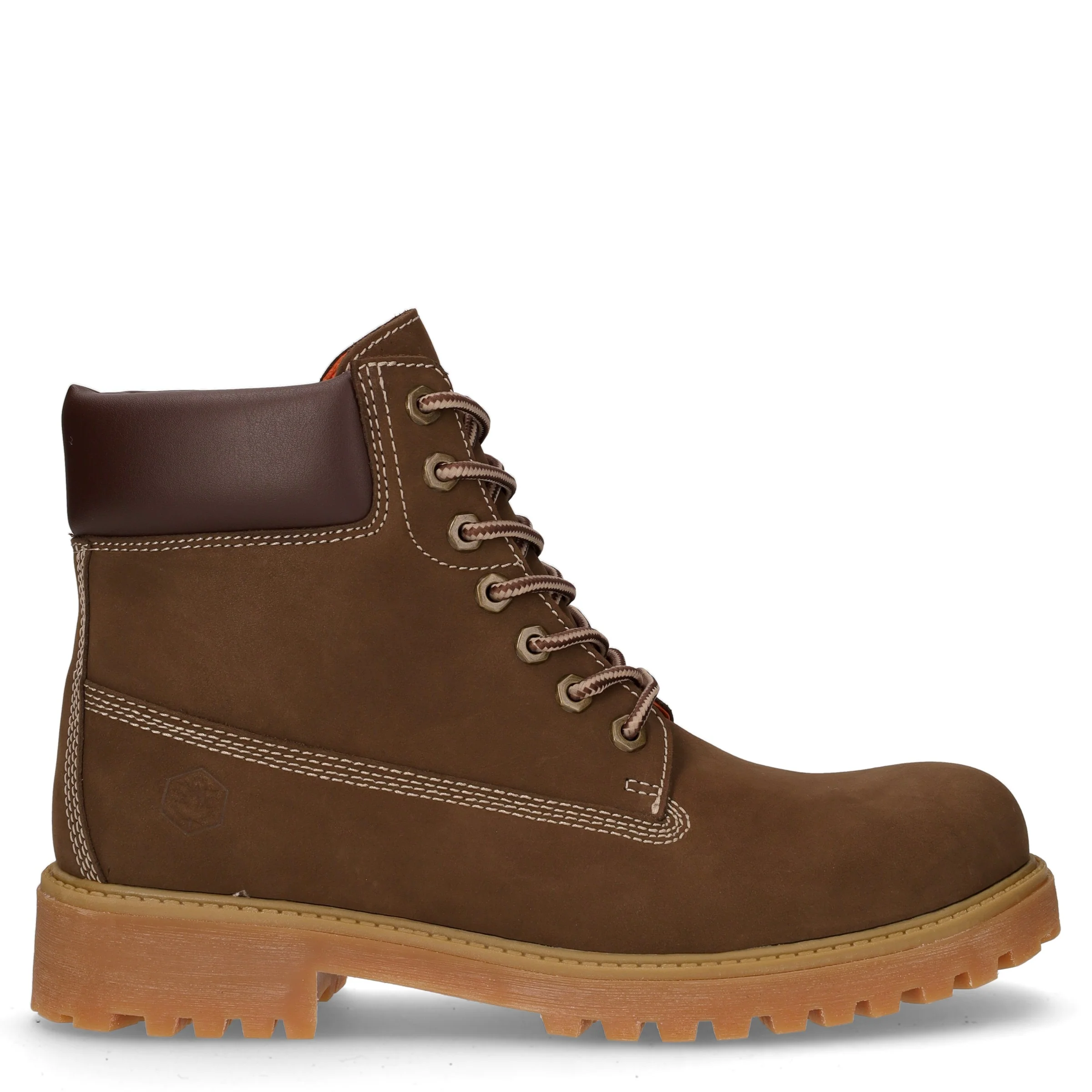River 2 polacchino sportivo in pelle ed ecopelle antilope