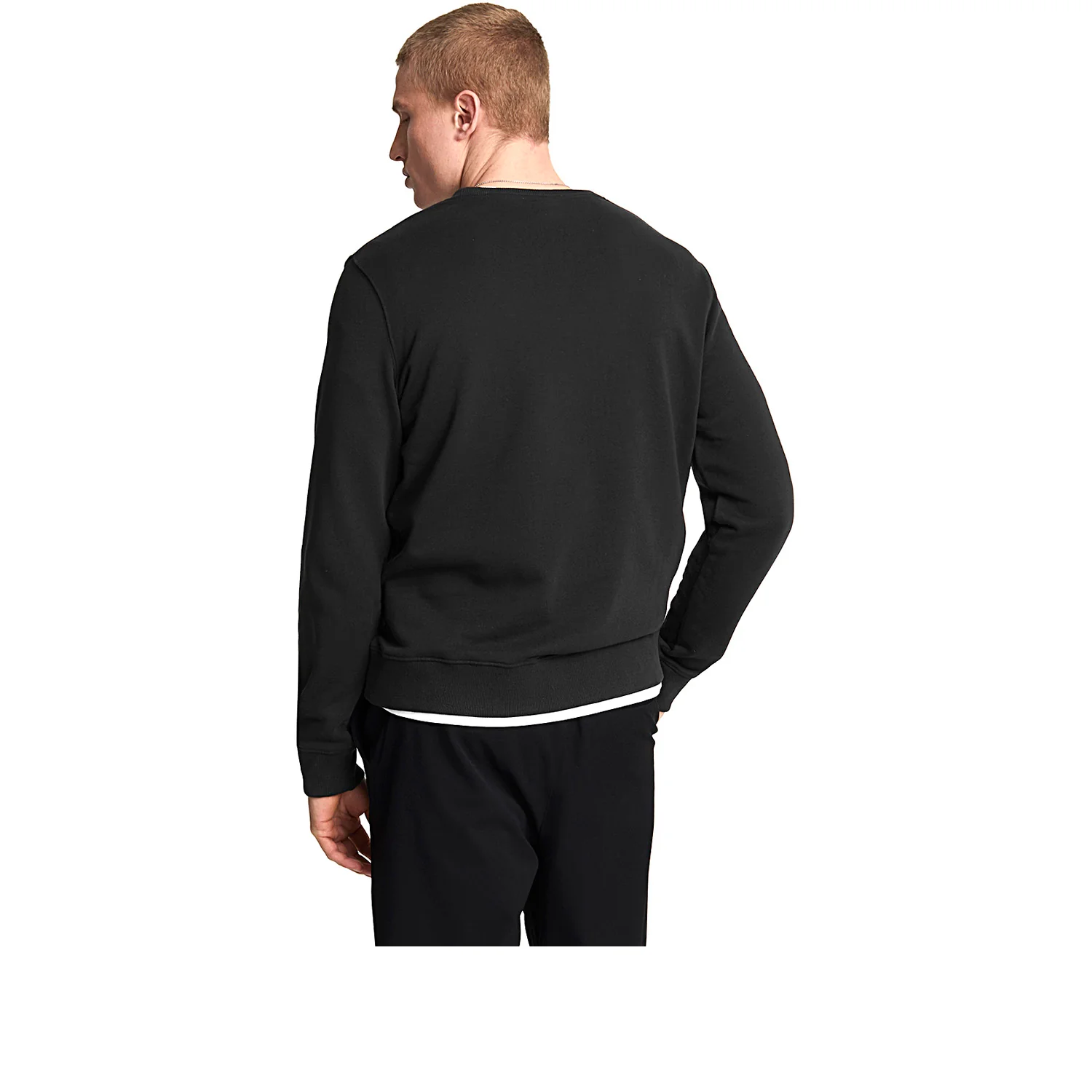 Crew Neck Sweatshirt nero - Image 3