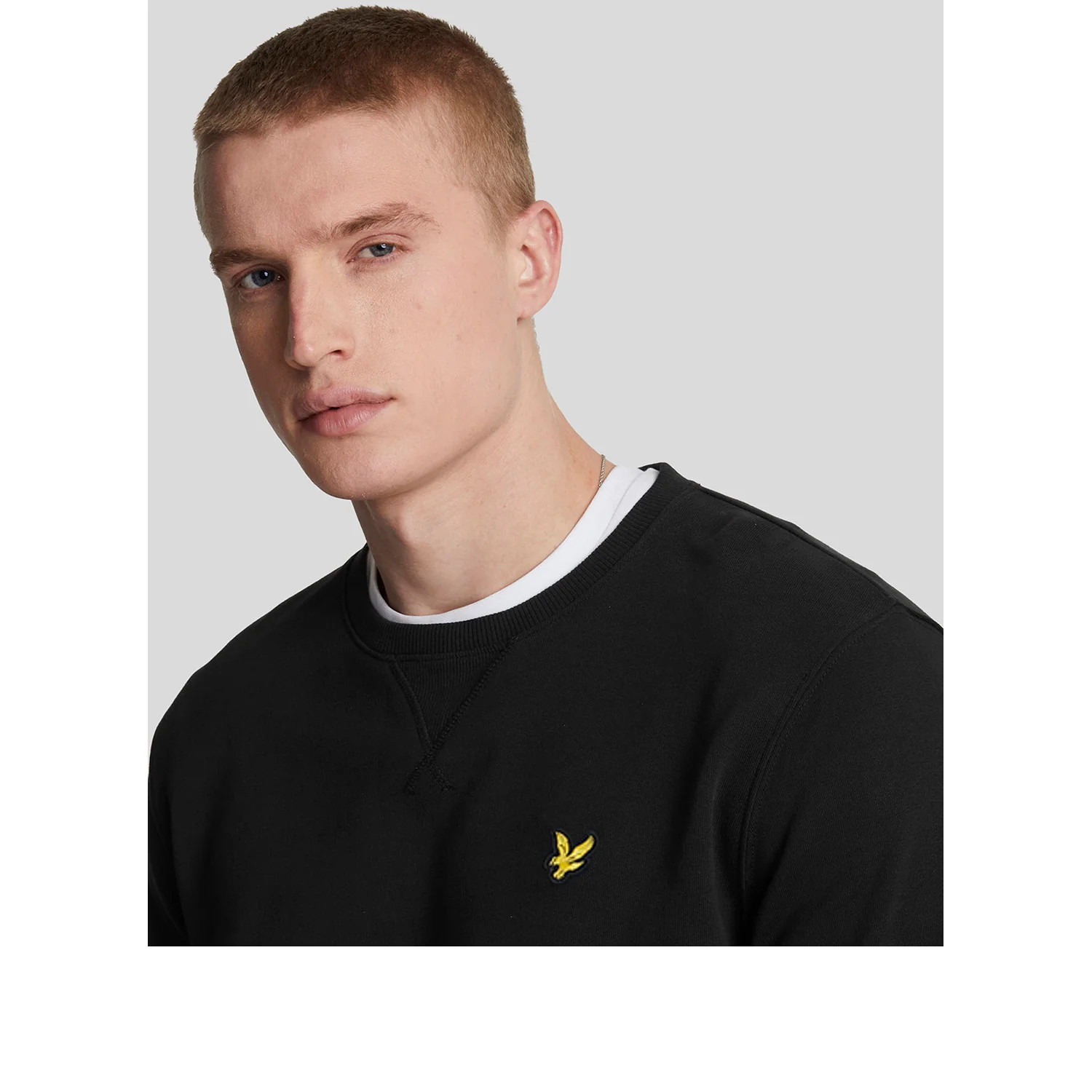 Crew Neck Sweatshirt nero - Image 4