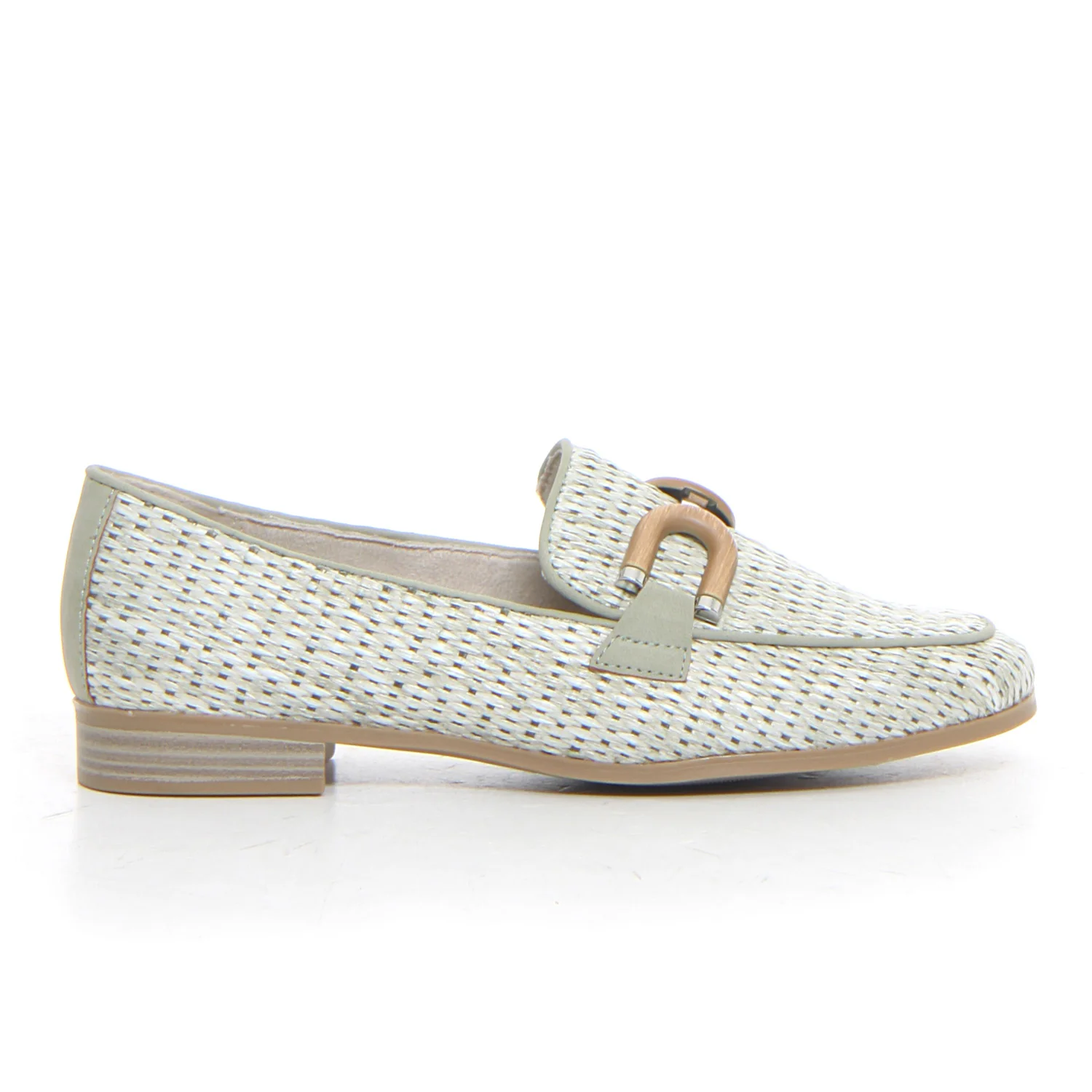 Mocassino con staffa moss