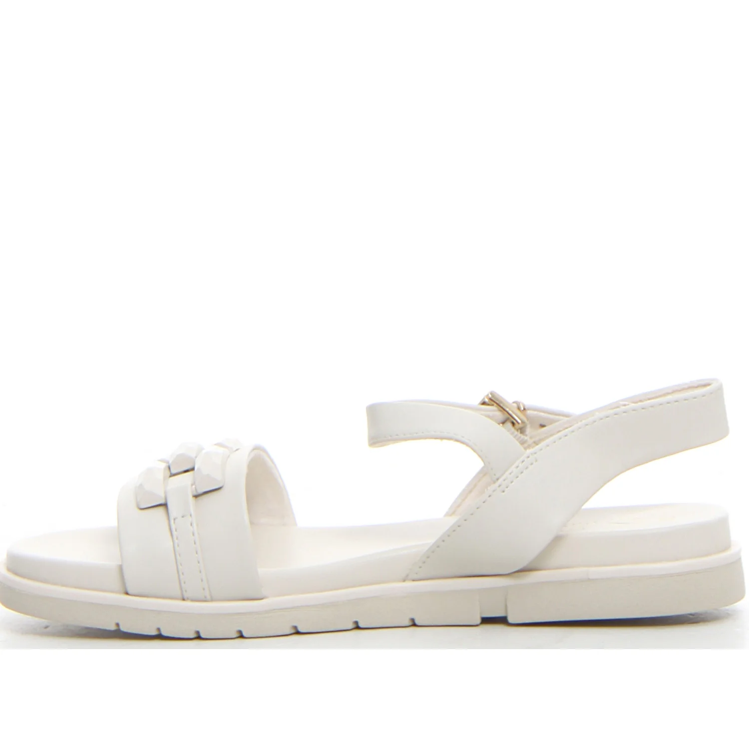 Sandalo con catena cream - Image 2