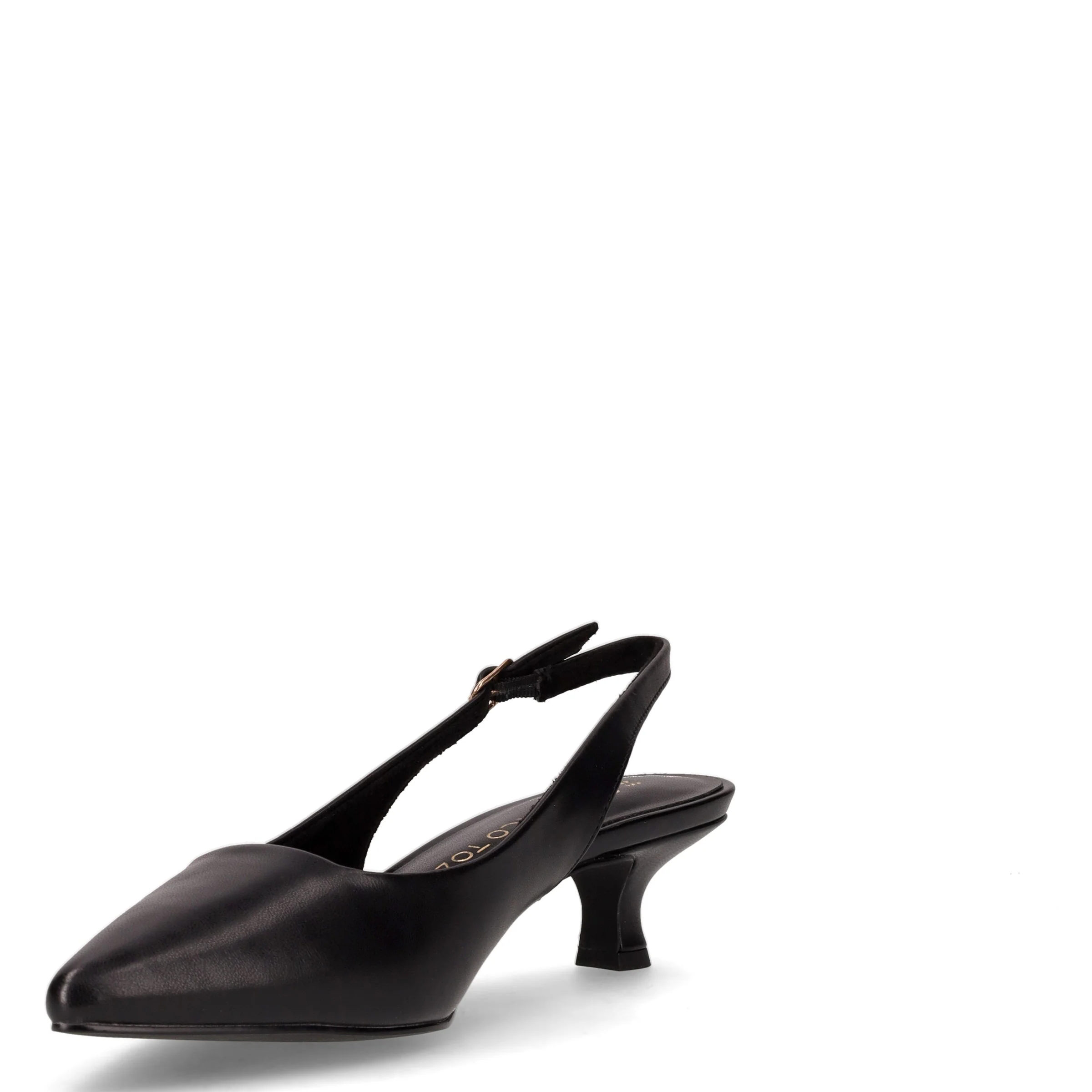 Slingback con tacco nero - Image 3