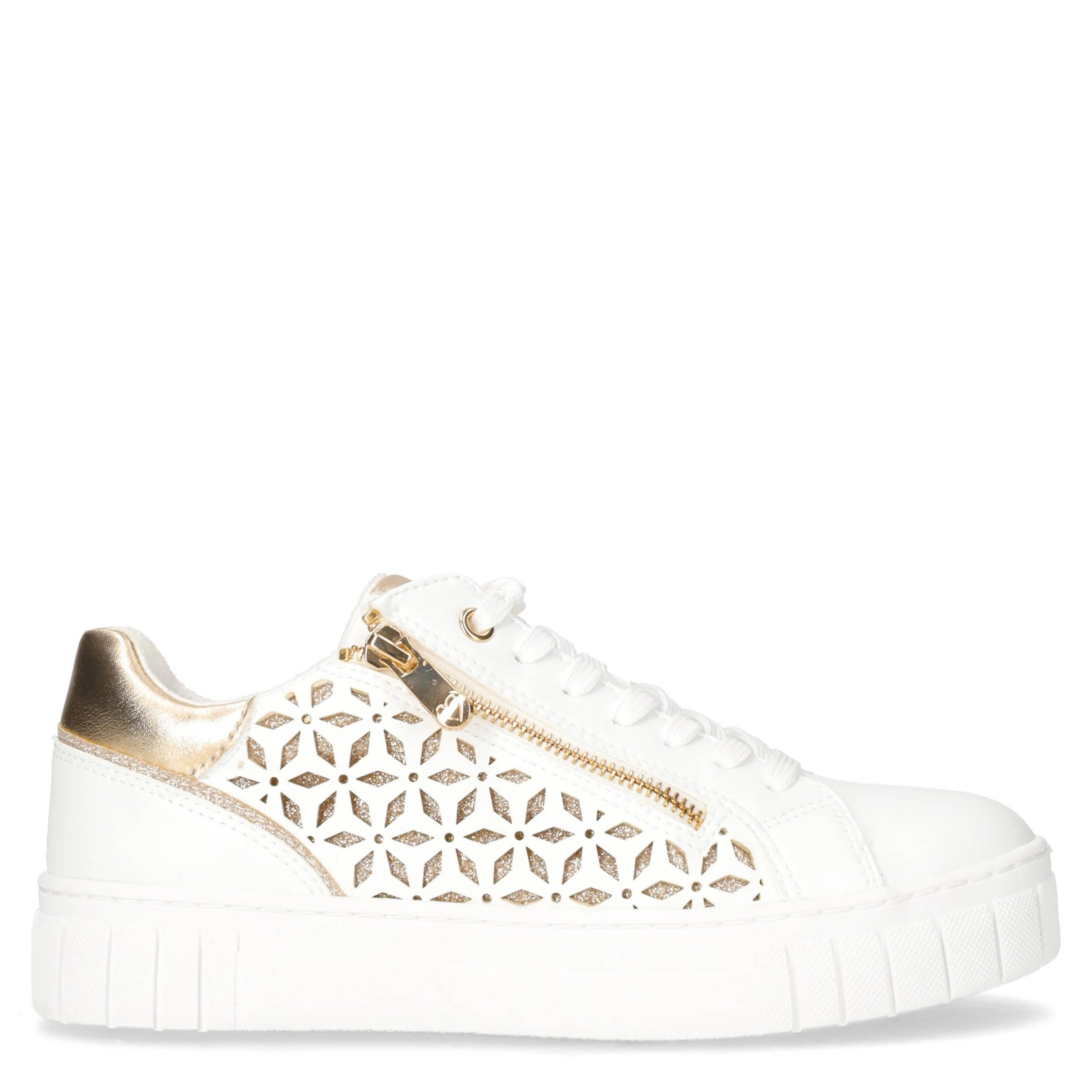 Sneaker in ecopelle bianco