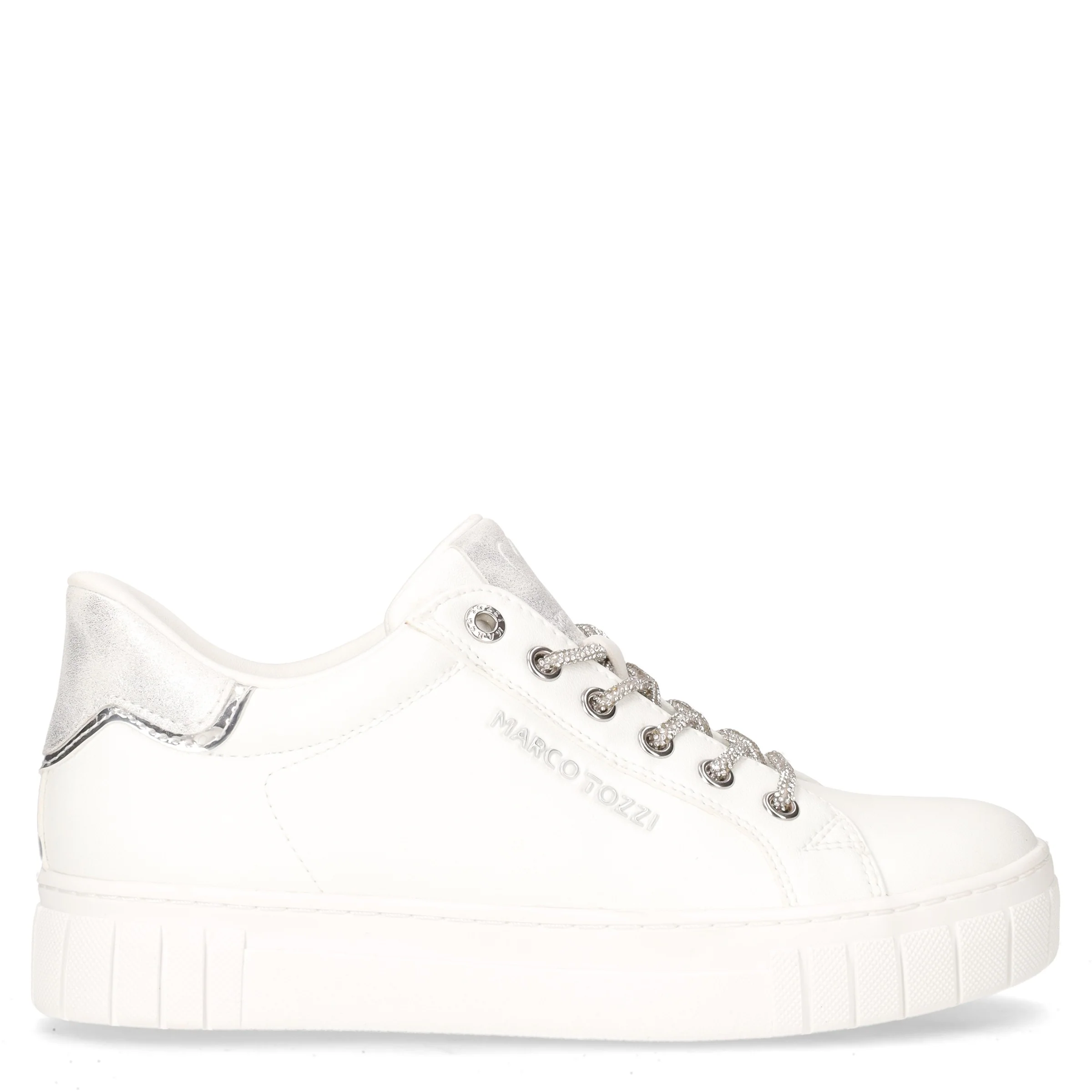 Sneaker in ecopelle bianco