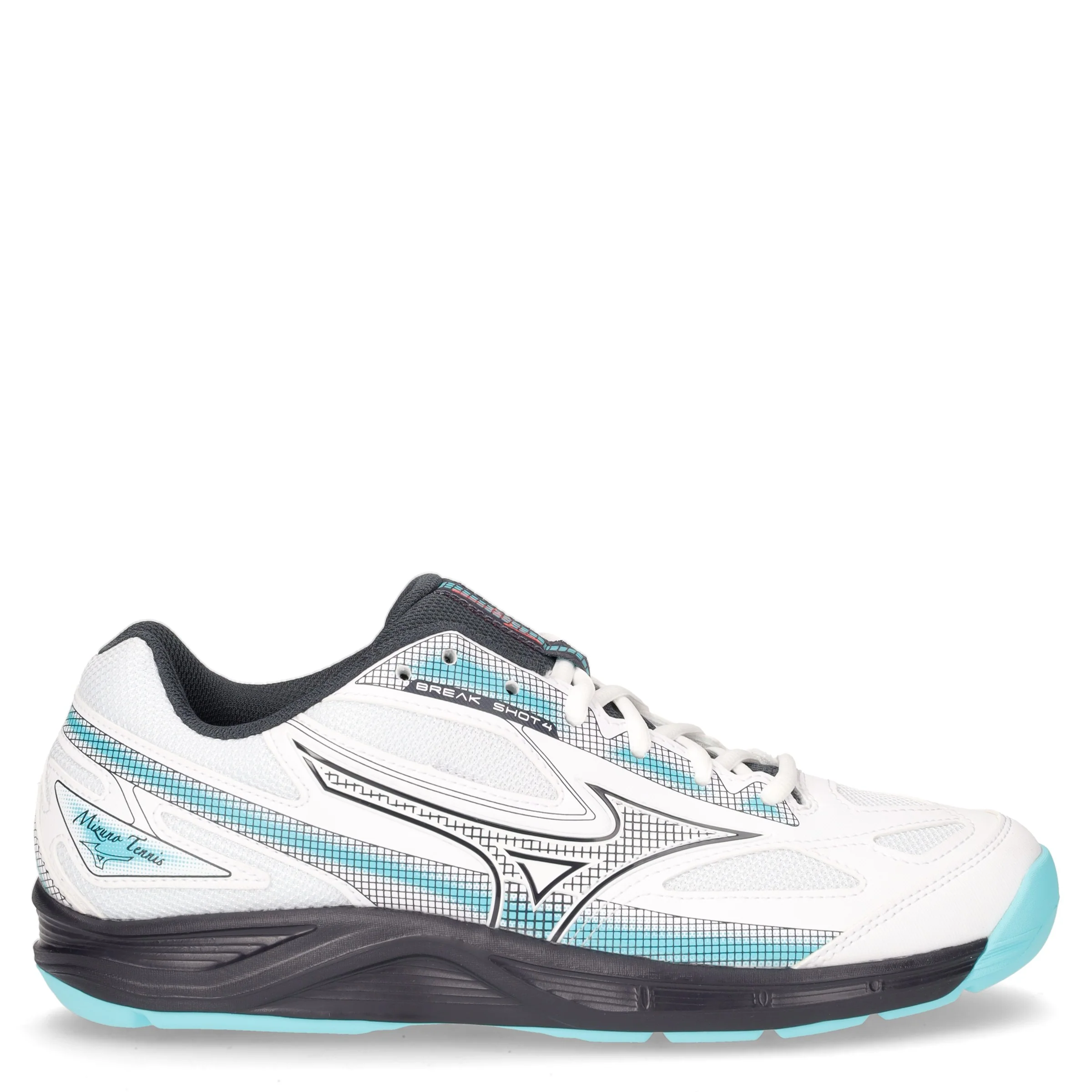 Break Shot 4 scarpa da tennis bianco blu