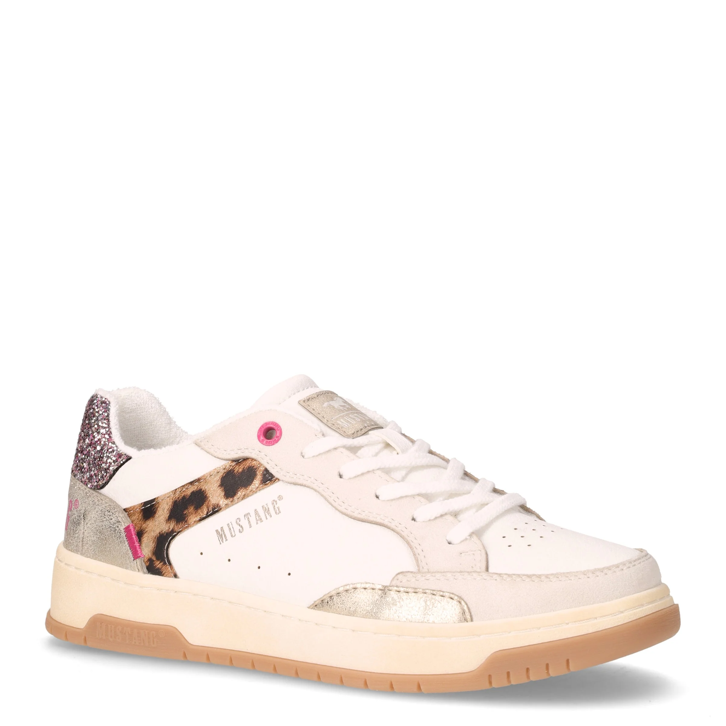 Sneaker in ecopelle crema - Image 2