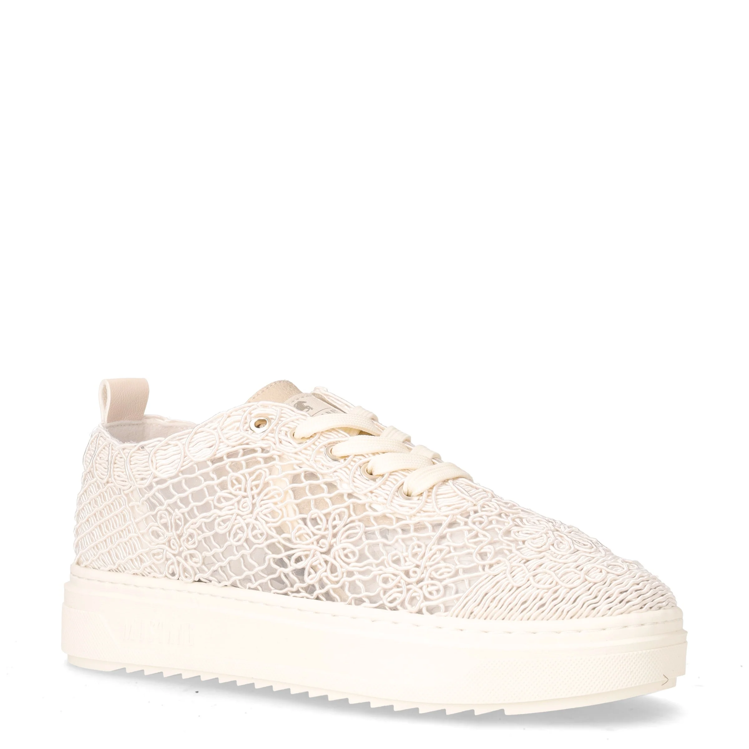 Sneaker in tessuto bianco marmo - Image 2