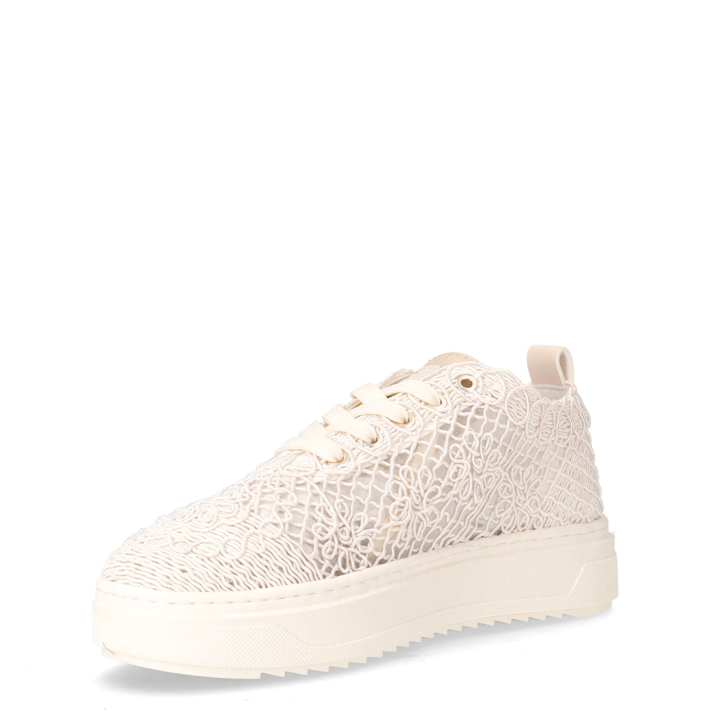 Sneaker in tessuto bianco marmo - Image 3