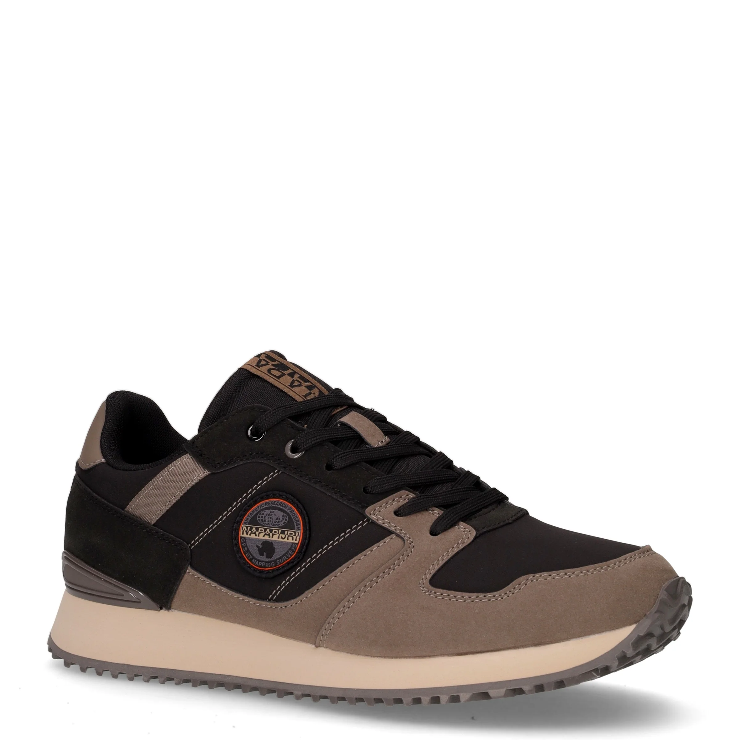 Cosmos sneaker in ecopelle nero marrone - Image 2