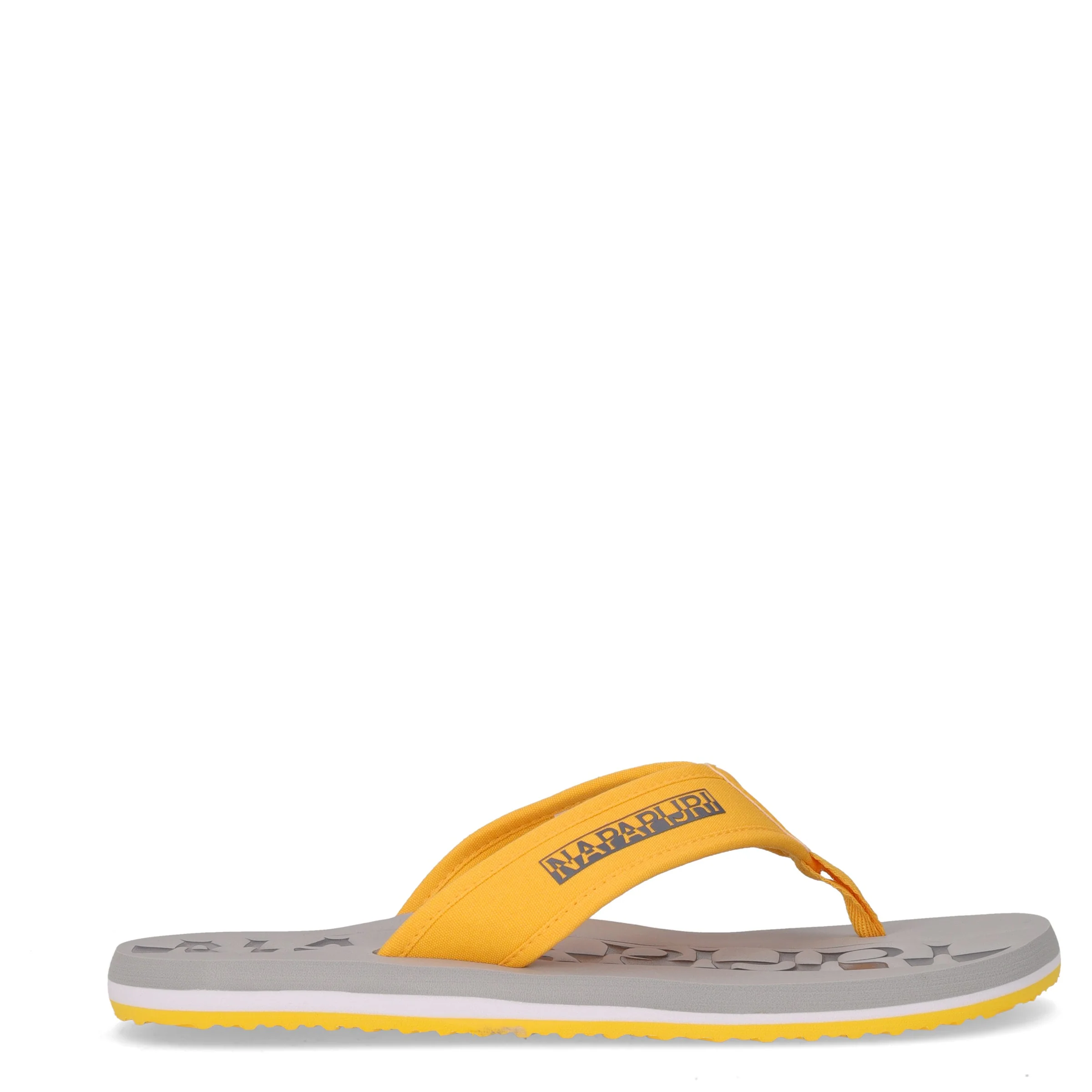 Infradito yellow grey