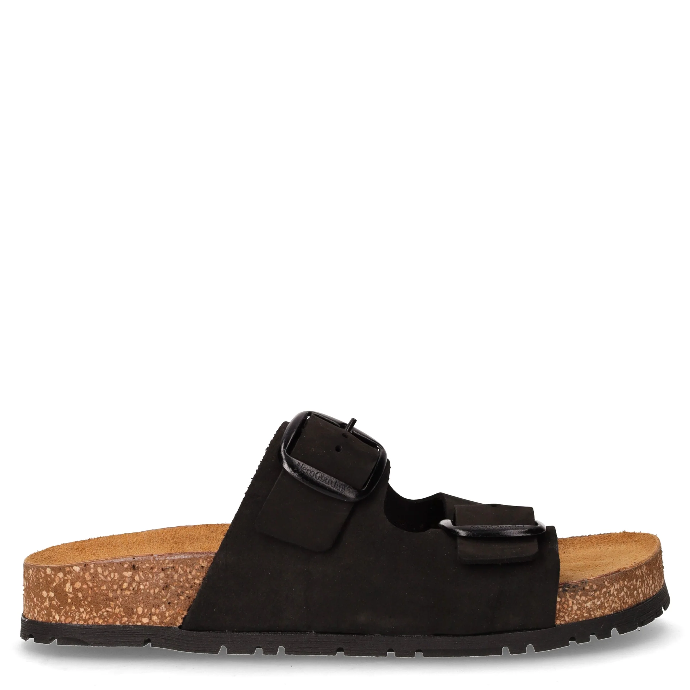 Ciabatta in pelle nero