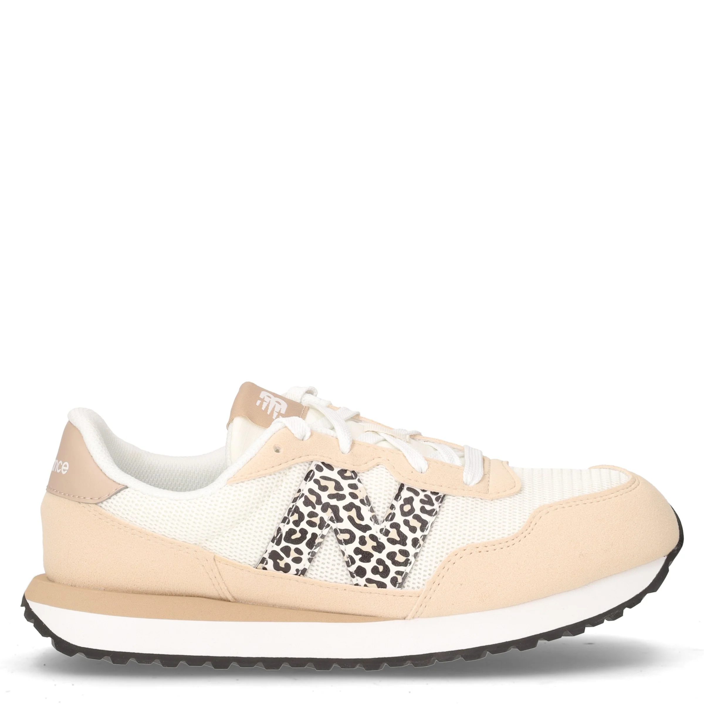 237 sneaker ragazza in ecopelle e tessuto sale sabbia
