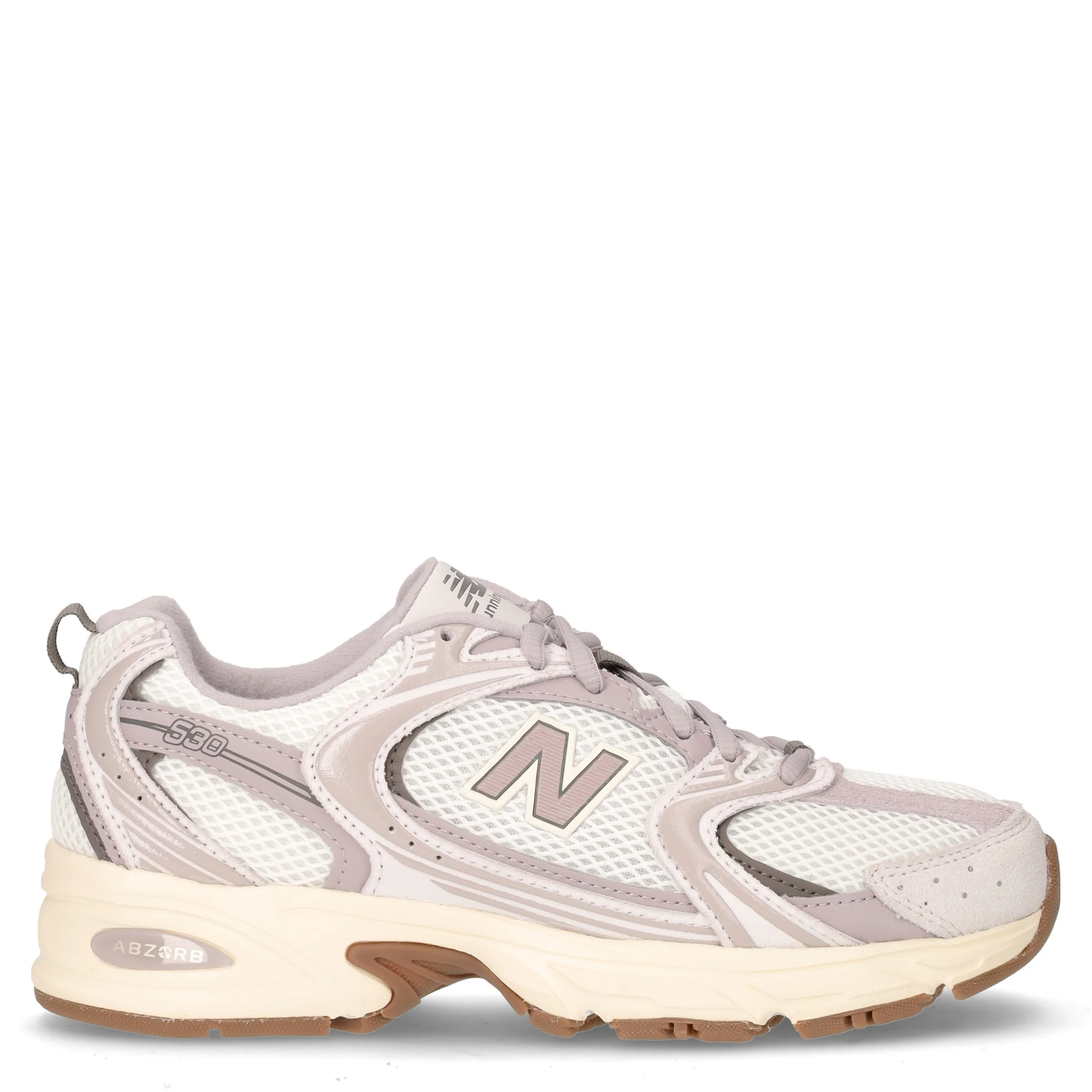 307 sneaker in ecopelle e tessuto bianco grigio