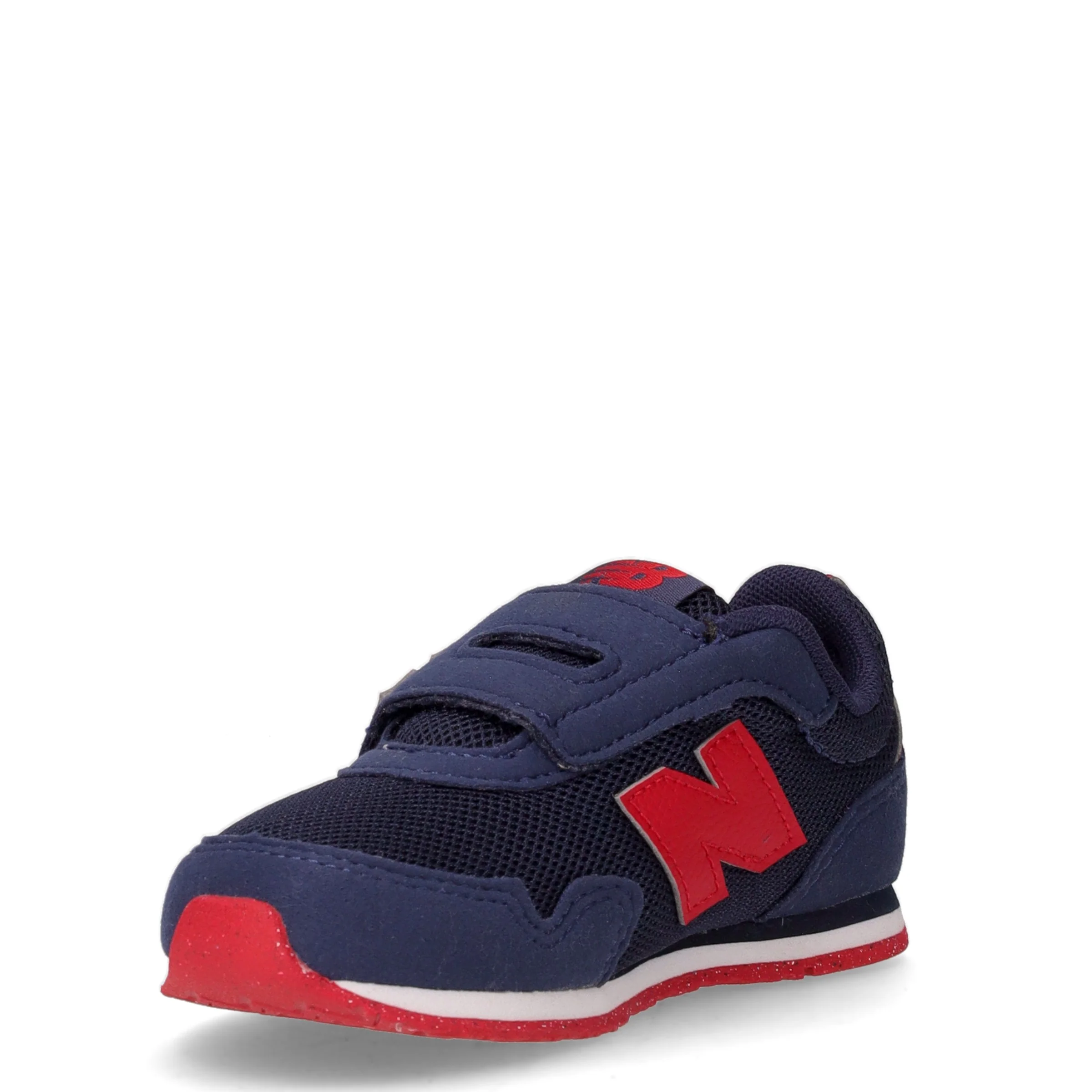 323 sneaker bambino in tessuto ed ecopelle blu rosso - Image 3