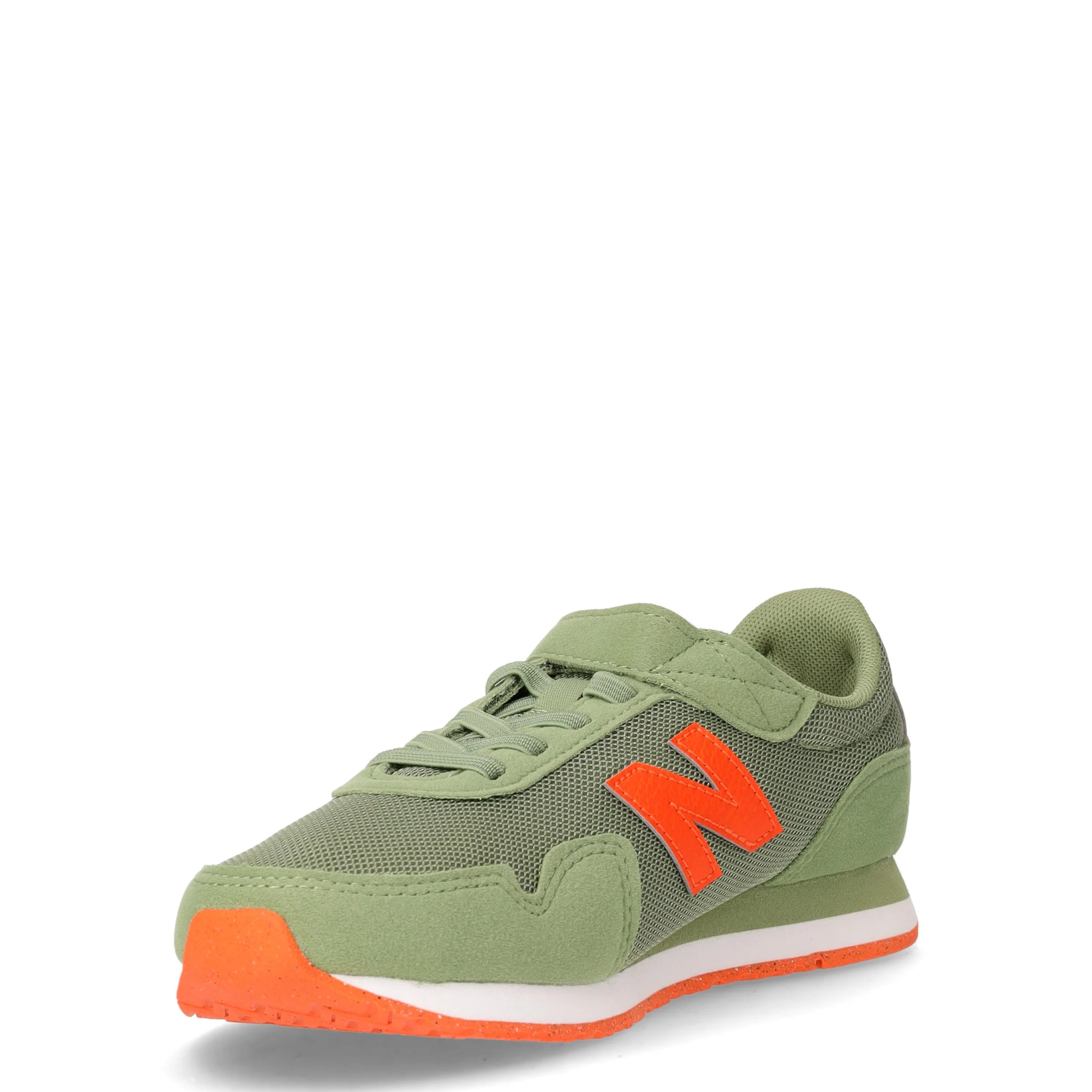 323 sneaker bambino in tessuto ed ecopelle origano - Image 3