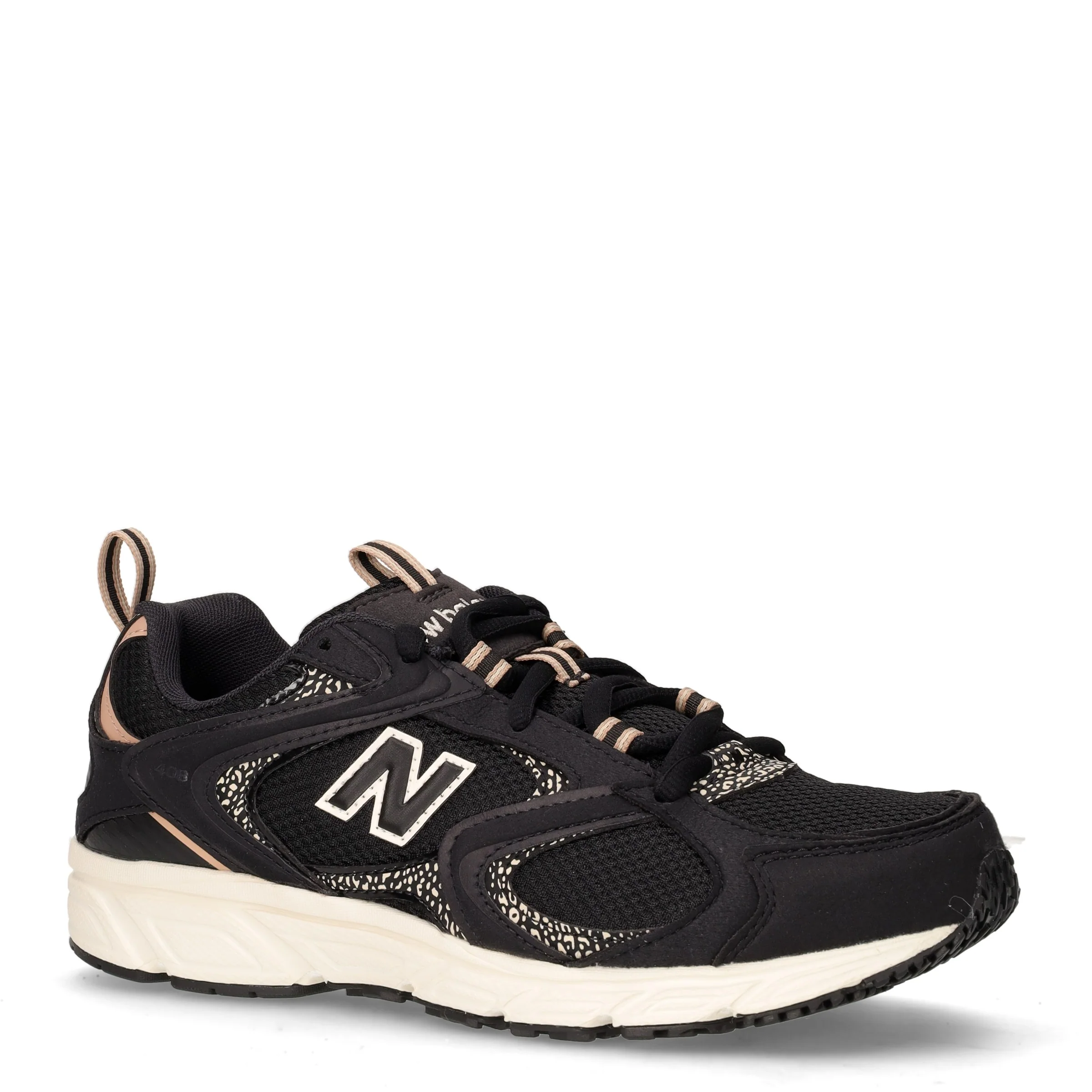 408 sneaker in ecopelle e tessuto nero - Image 2