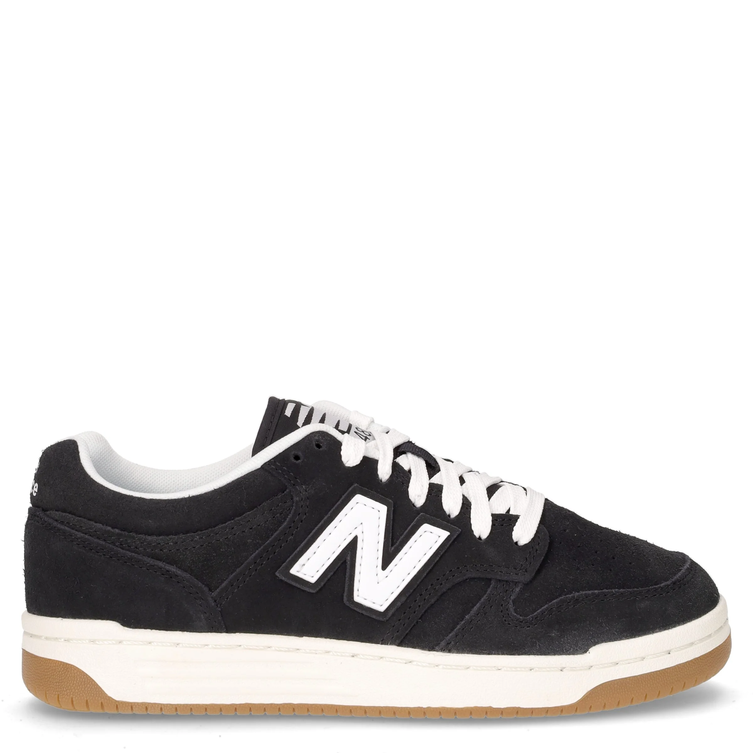 480 sneaker ragazzo in pelle nero