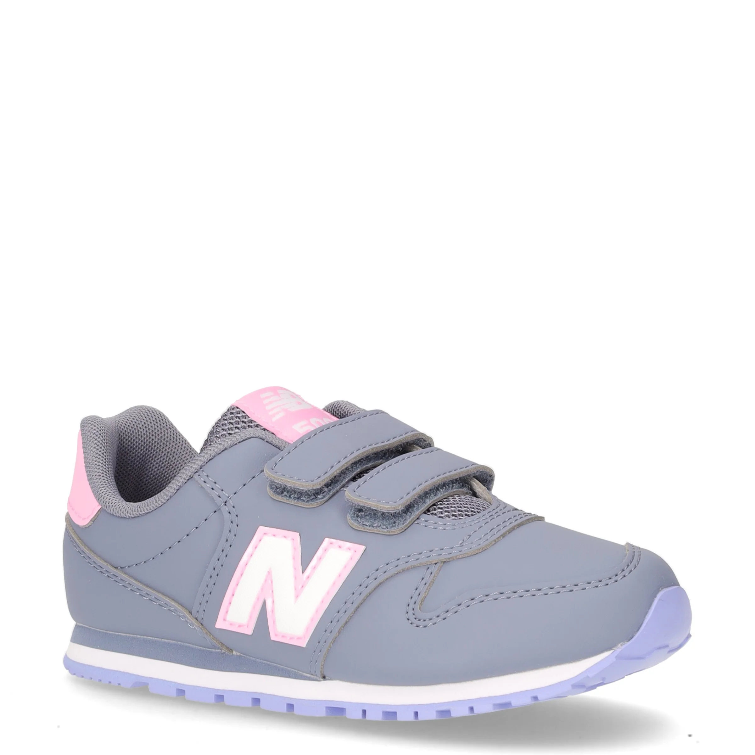 500 sneaker bambina in ecopelle grigio artico - Image 2