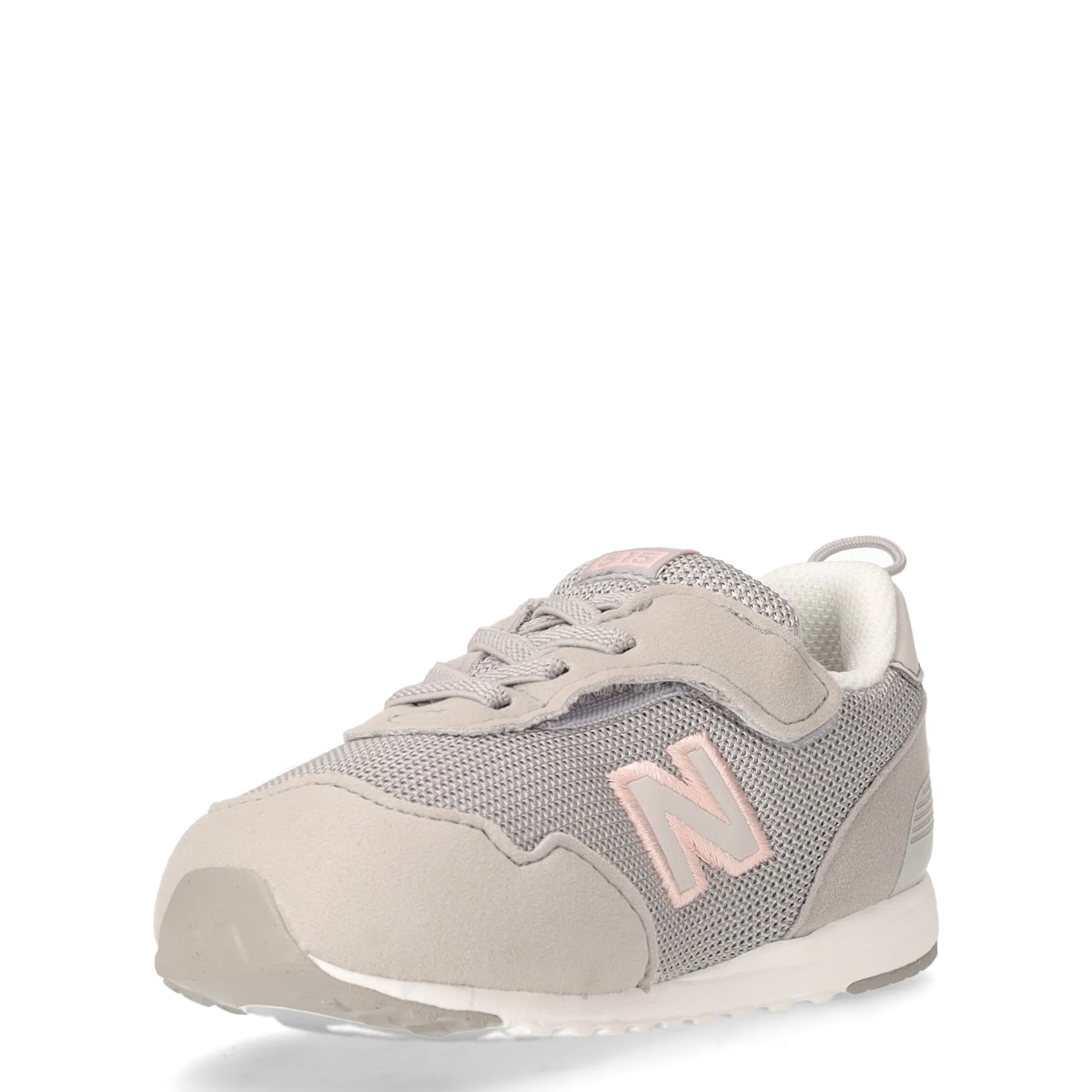 515 sneaker bambina in tessuto ed ecopelle grigio pioggia - Image 3