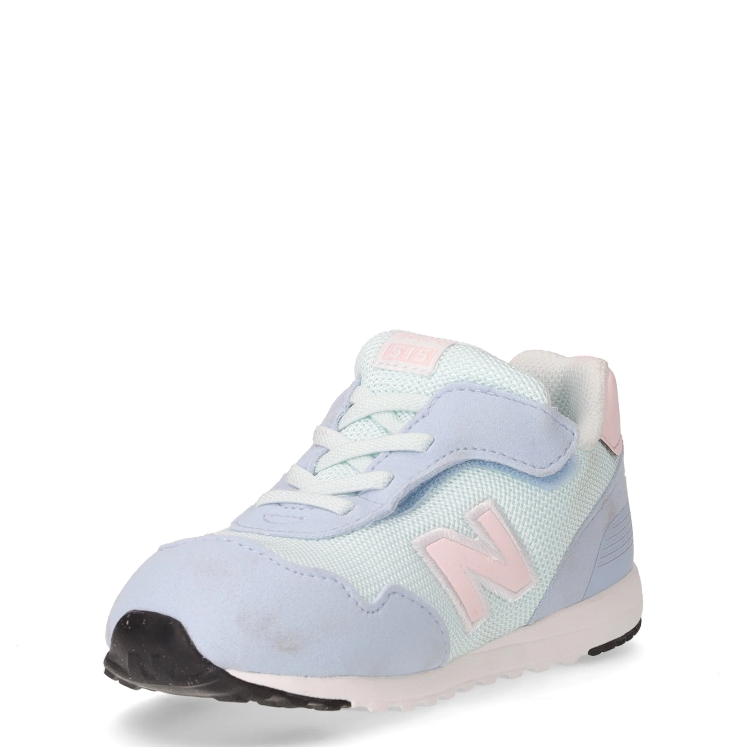 515 sneaker in tessuto ed ecopelle bambina azzurro rosa - Image 3