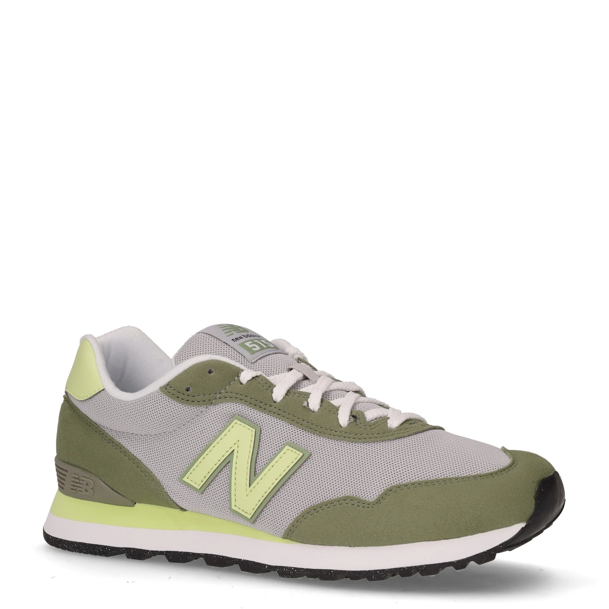 515 sneaker in tessuto ed ecopelle grigio verde - Image 2