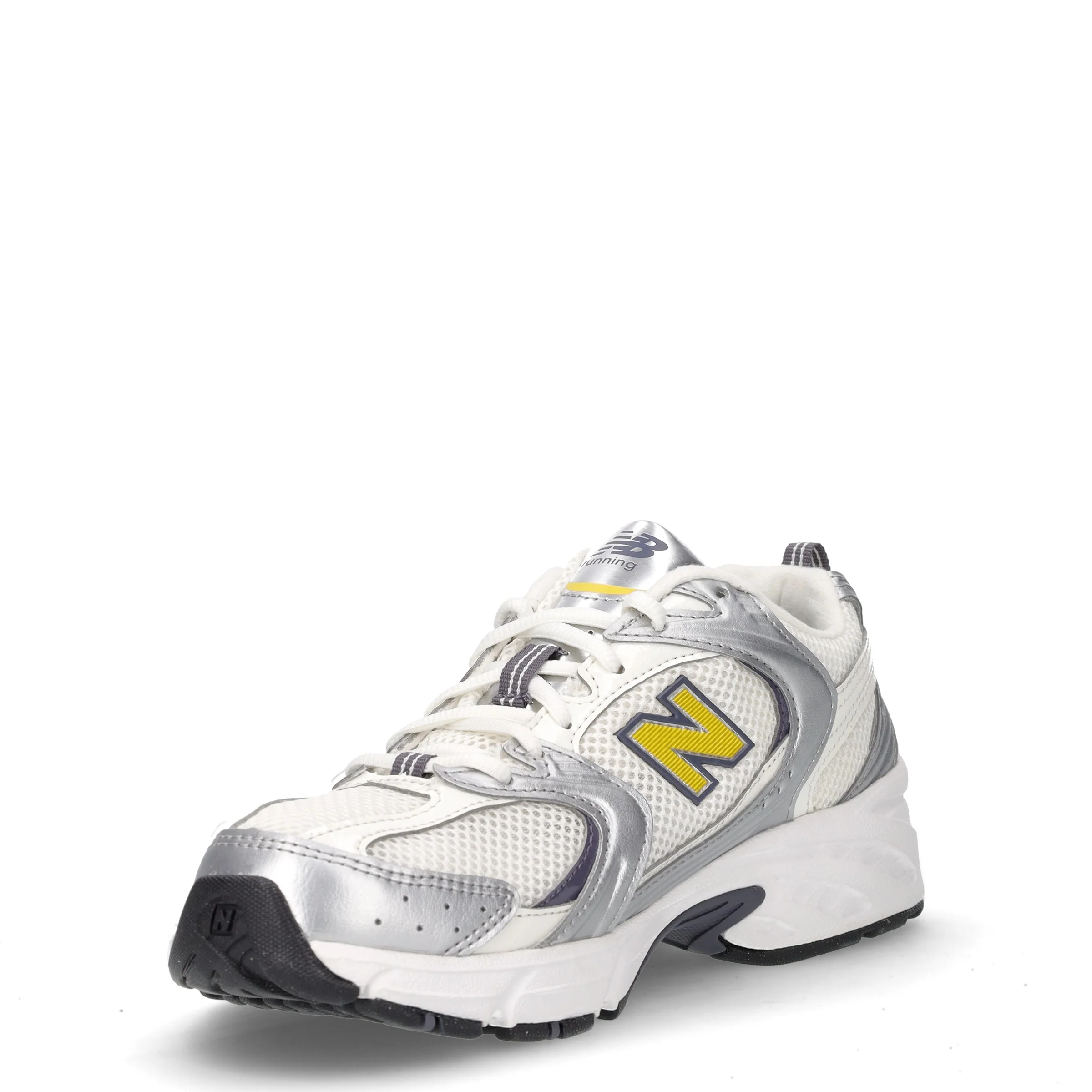 530 sneaker in ecopelle e tessuto argento - Image 3