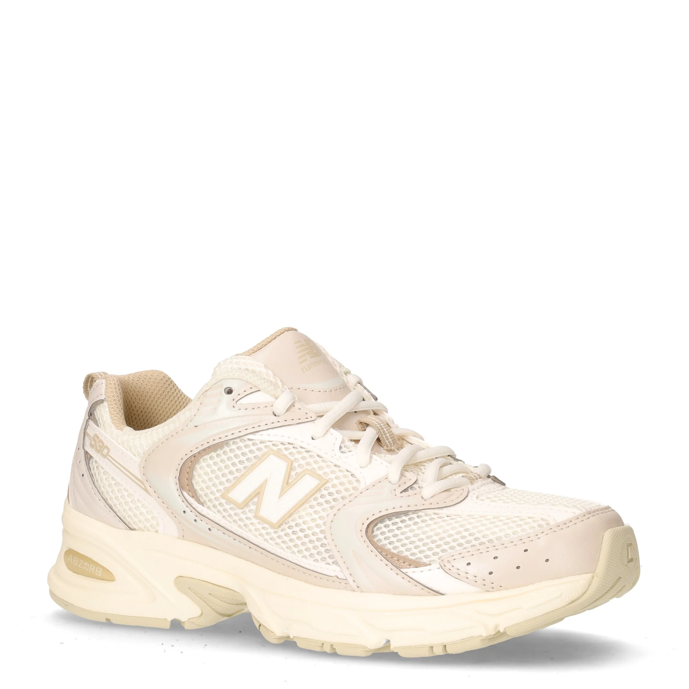 530 sneaker in ecopelle e tessuto beige angora - Image 2