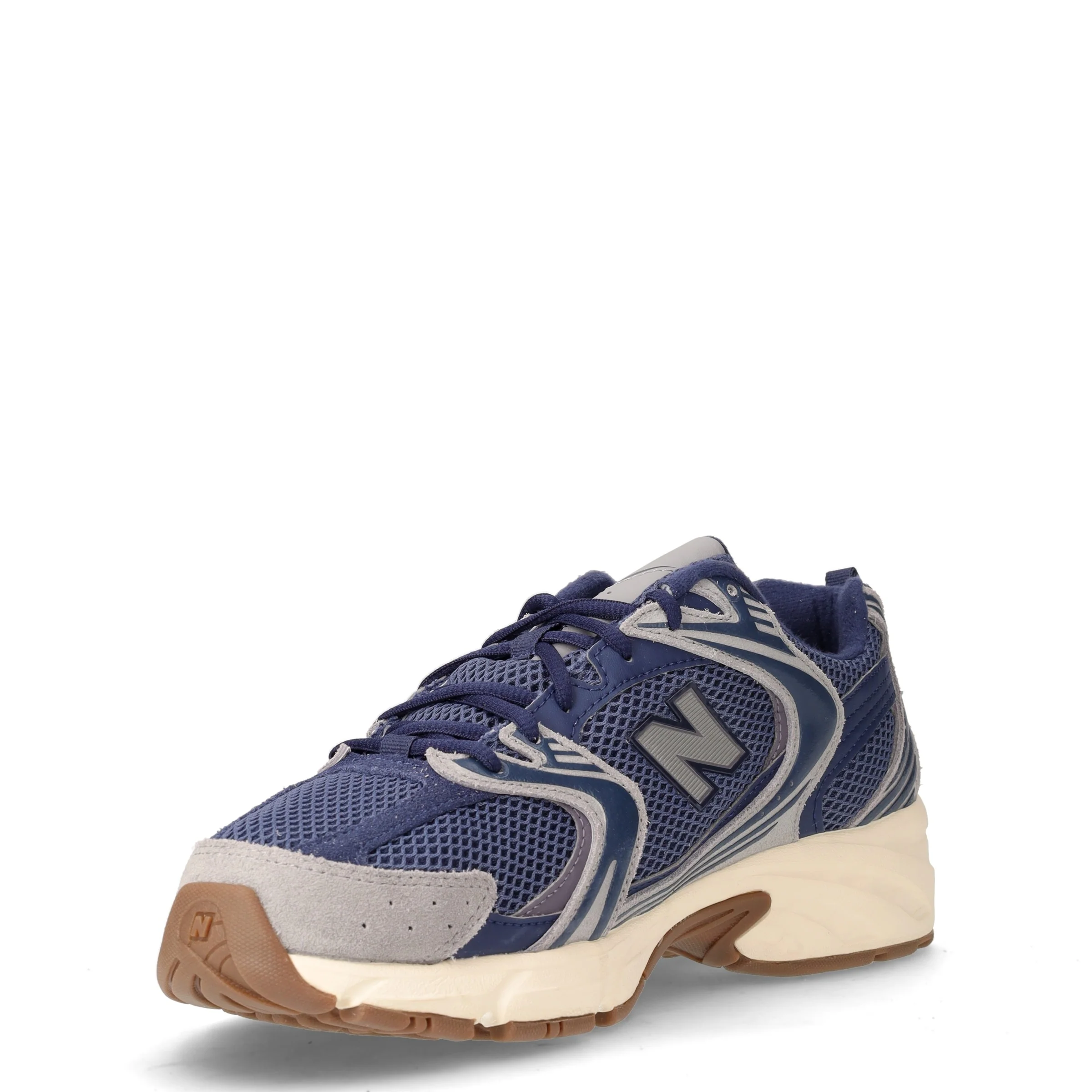 530 sneaker in ecopelle e tessuto navy - Image 3