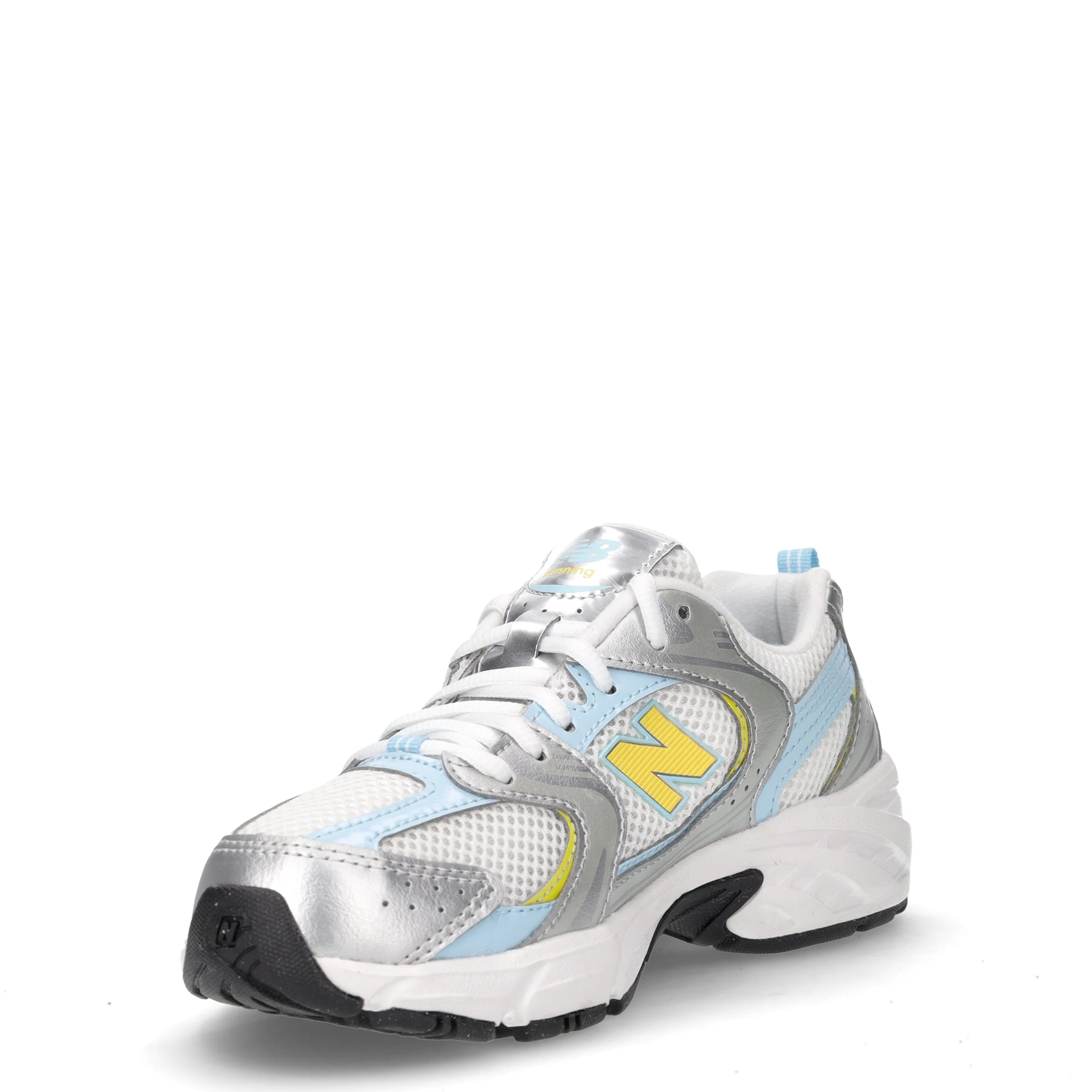 530 sneaker in ecopelle e tessuto ragazza argento - Image 3