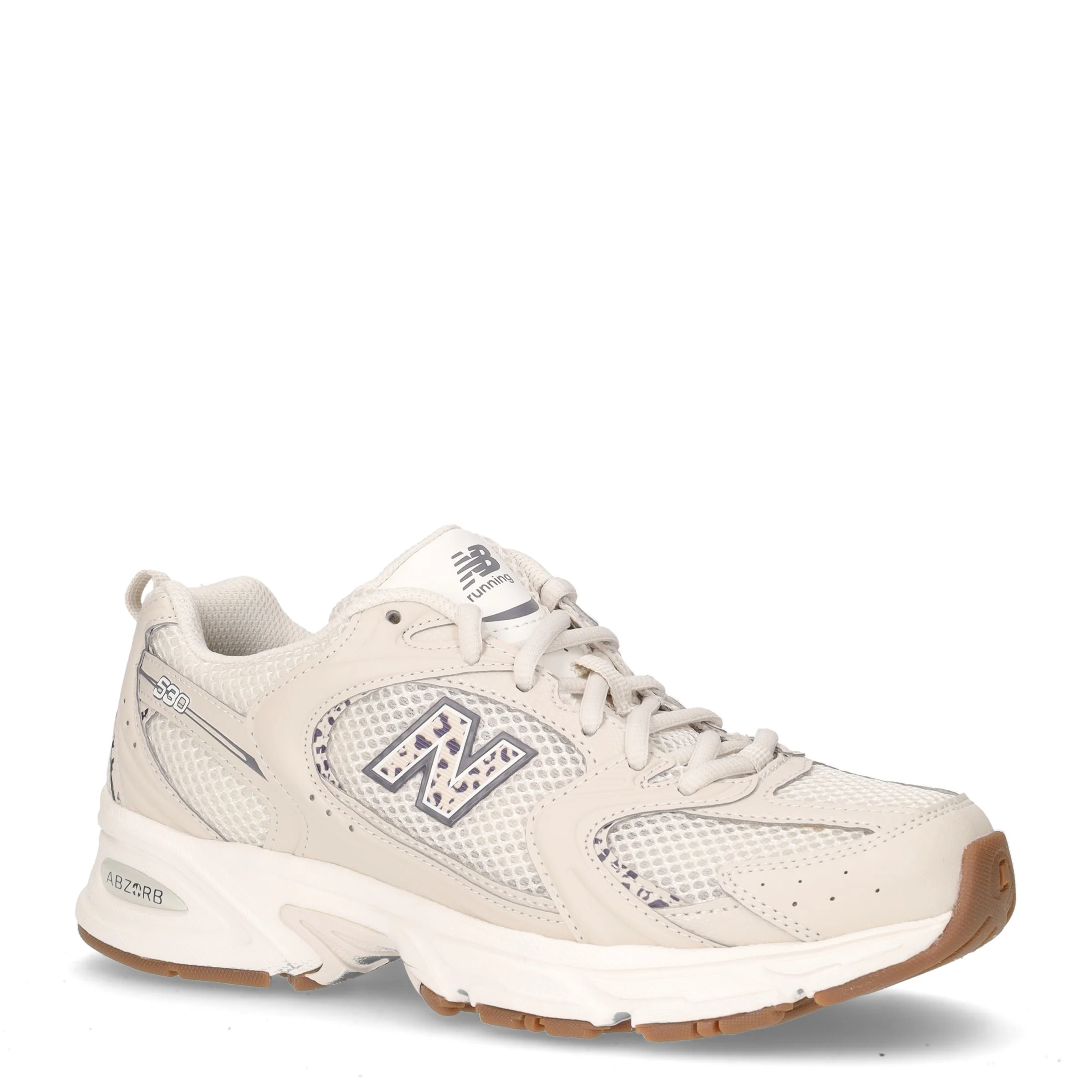 530 sneaker in ecopelle e tessuto sabbia animalier - Image 2