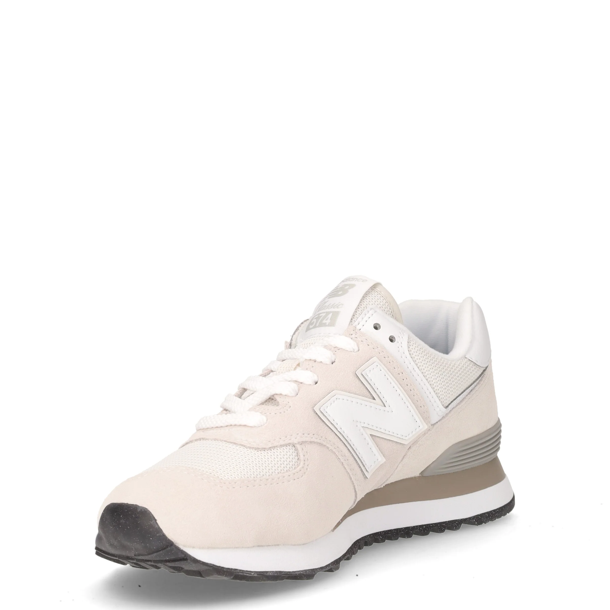 574 sneaker in pelle e tessuto beige nuvola - Image 3