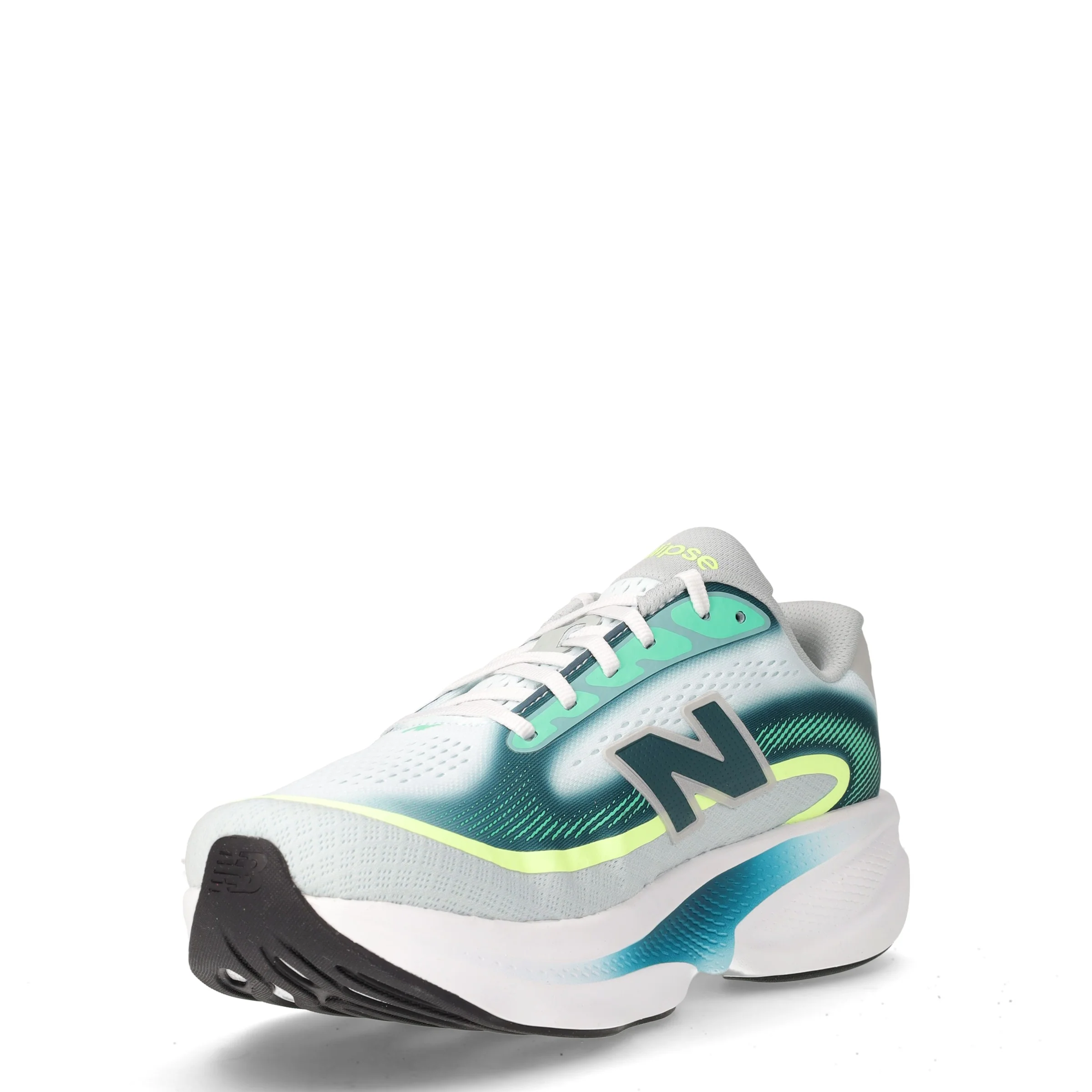 Ellipse V1 scarpa da running in mesh grigio bianco verde - Image 3