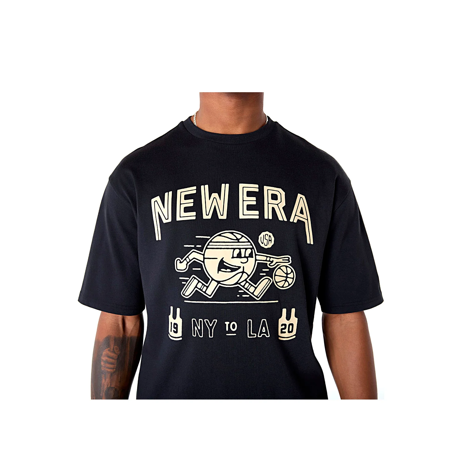 NE GRAPHIC TEE New Era black - Image 3